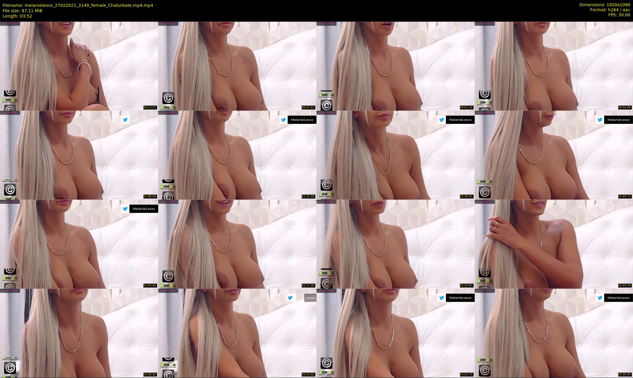 melanielexxx — 4 minute Chaturbate female cam show recording, 1080p, Feb 27, 2021