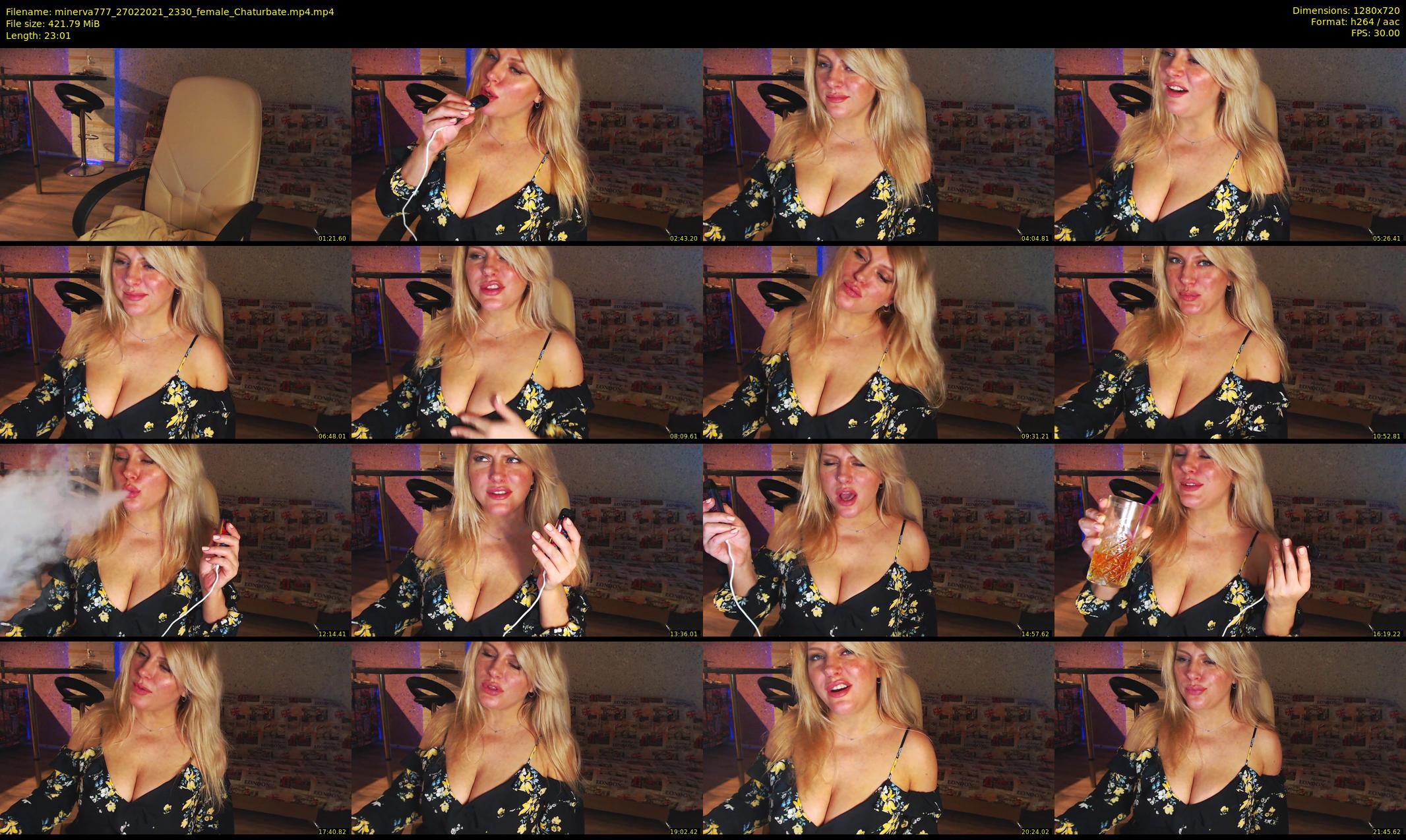 minerva777 — 24 minute Chaturbate female cam show recording, 720p, Feb 27, 2021
