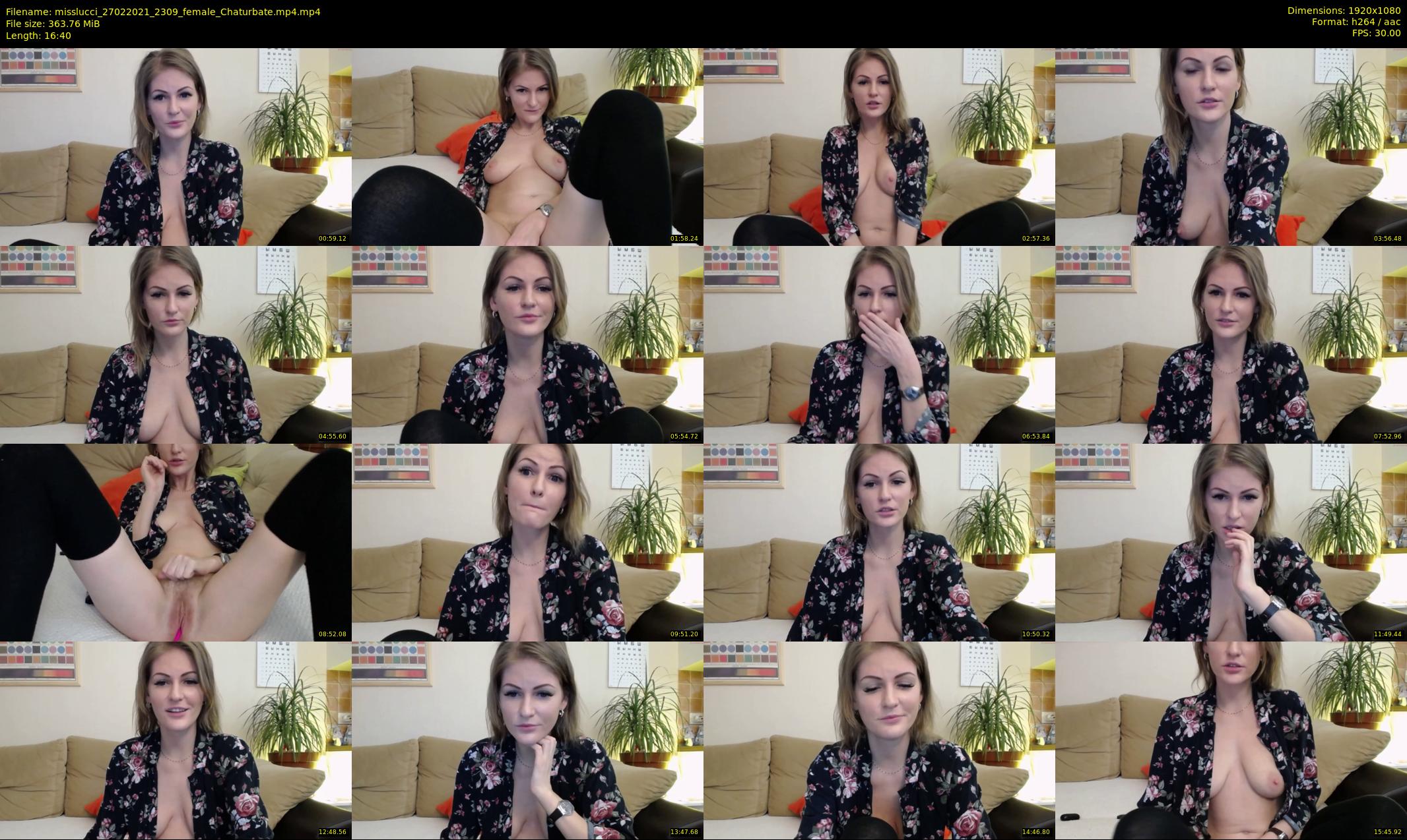 misslucci — 17 minute Chaturbate female cam show recording, 1080p, Feb 27, 2021