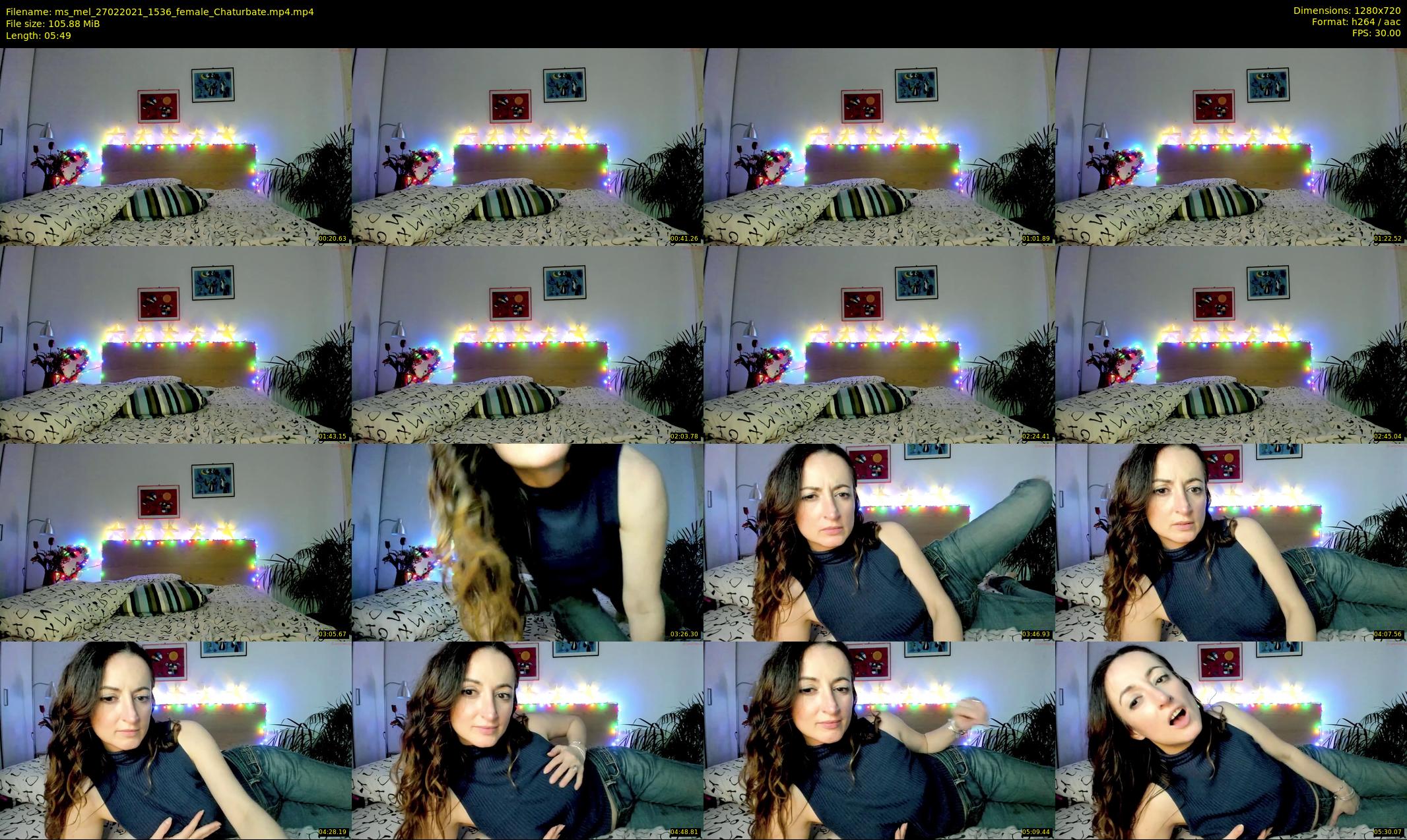 ms_mel — 6 minute Chaturbate female cam show recording, 720p, Feb 27, 2021
