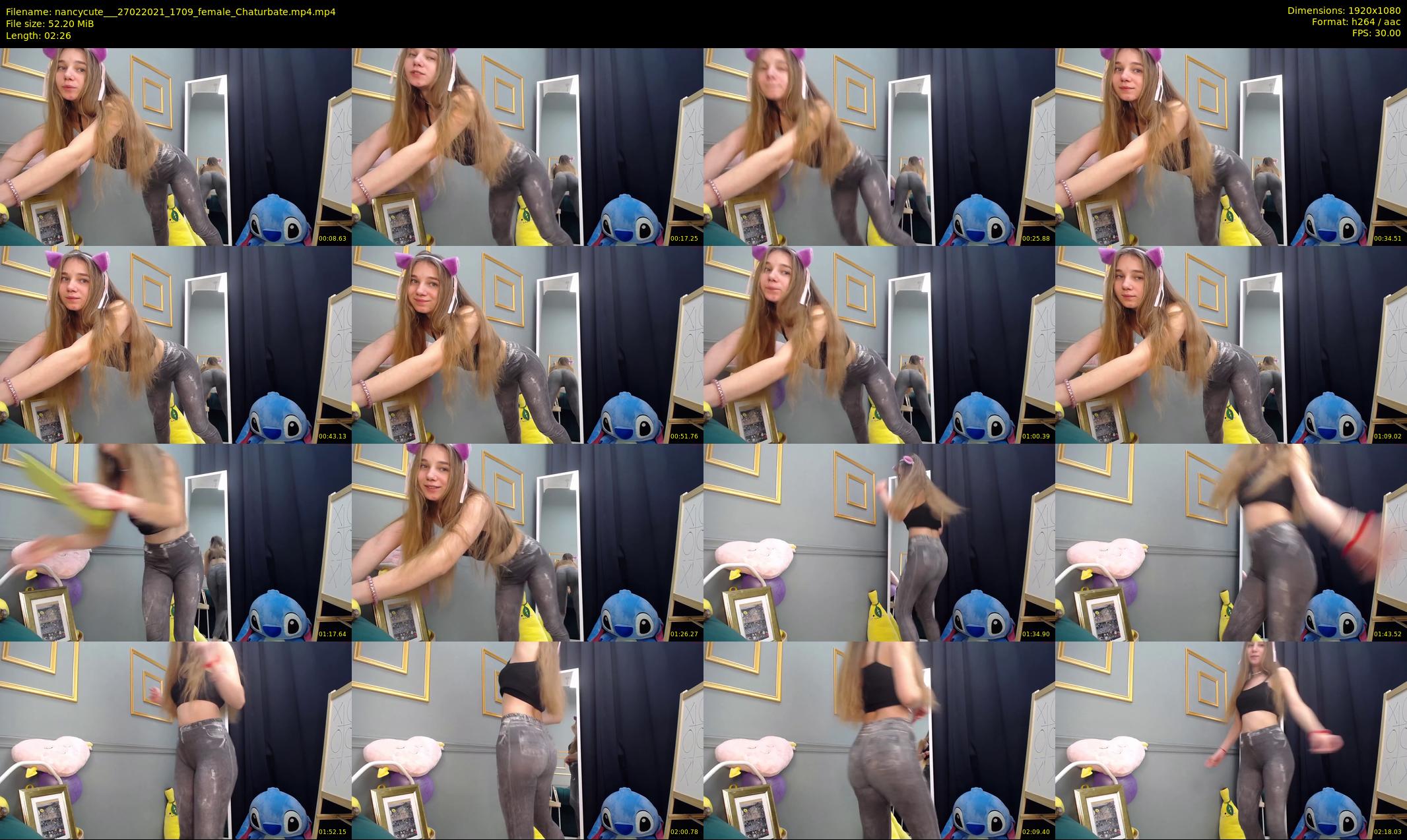 nancycute__ — 3 minute Chaturbate female cam show recording, 1080p, Feb 27, 2021
