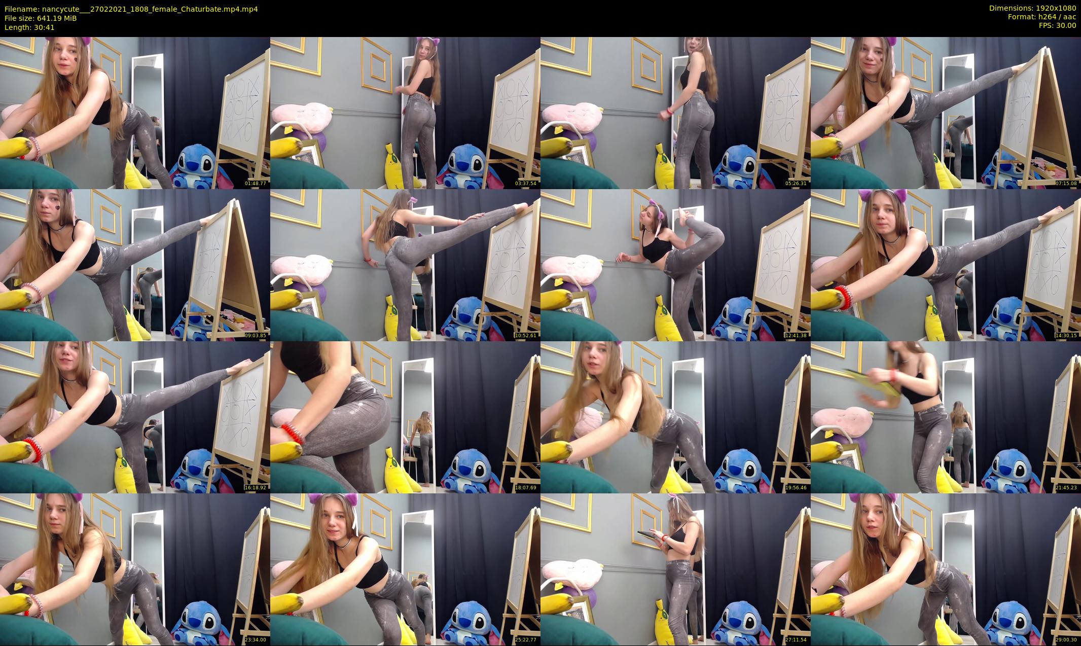 nancycute__ — 31 minute Chaturbate female cam show recording, 1080p, Feb 27, 2021