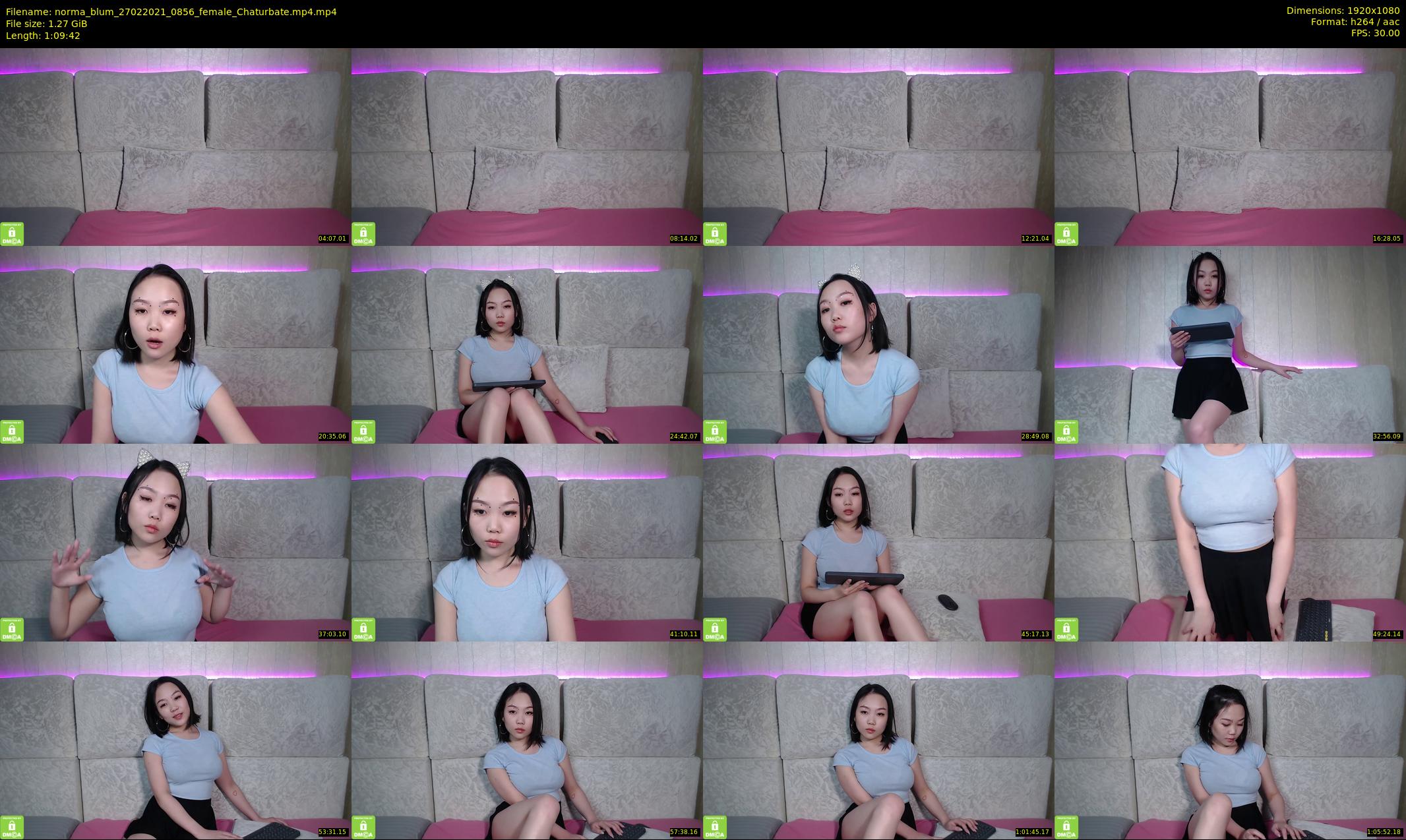 norma_blum — 70 minute Chaturbate female cam show recording, 1080p, Feb 27, 2021