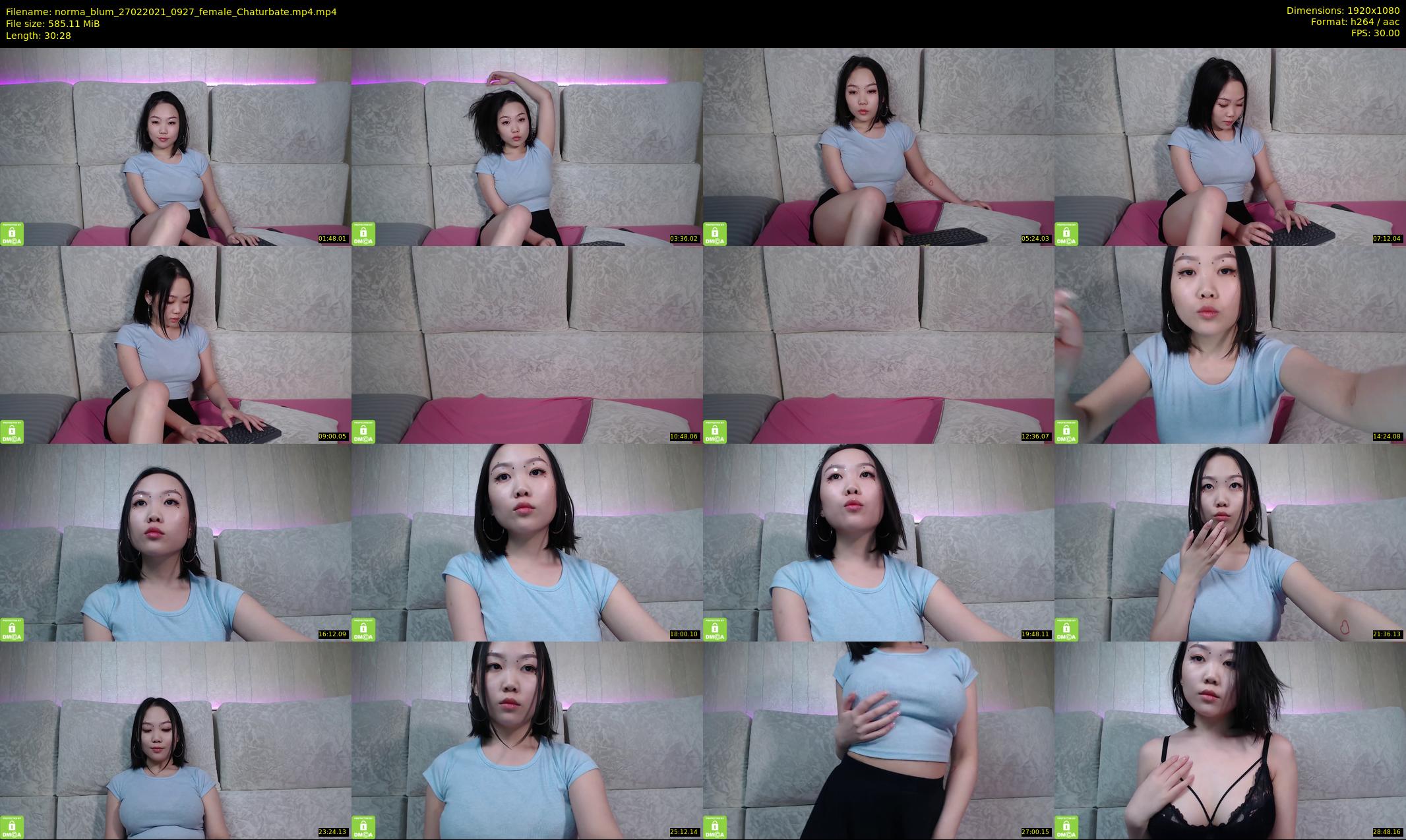 norma_blum — 31 minute Chaturbate female cam show recording, 1080p, Feb 27, 2021