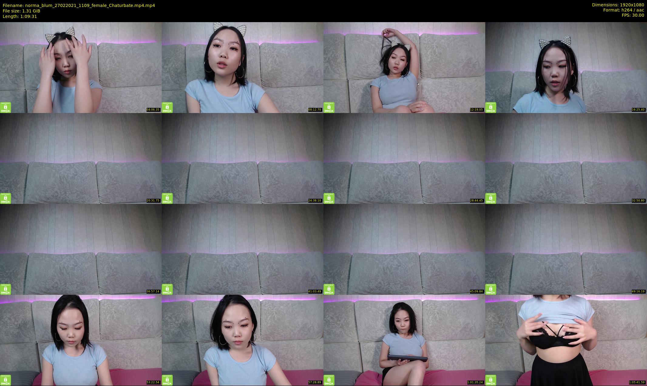 norma_blum — 70 minute Chaturbate female cam show recording, 1080p, Feb 27, 2021