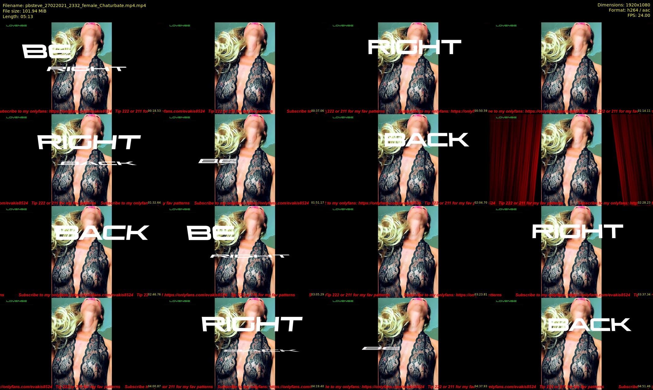pbsteve — 6 minute Chaturbate couple cam show recording, 1080p, Feb 27, 2021