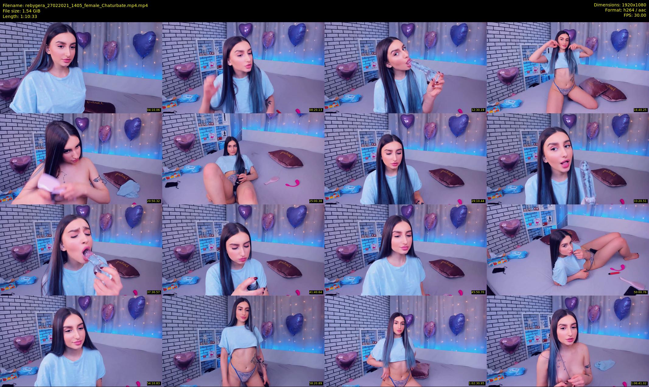 rebygera — 71 minute Chaturbate couple cam show recording, 1080p, Feb 27, 2021