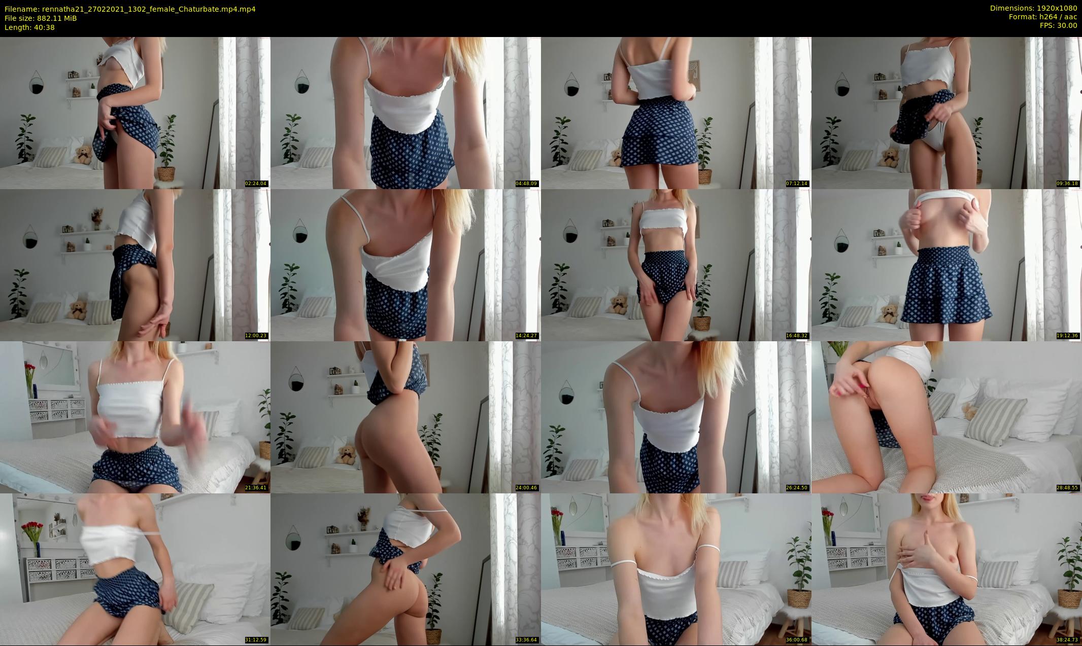 rennatha21 — 41 minute Chaturbate female cam show recording, 1080p, Feb 27, 2021
