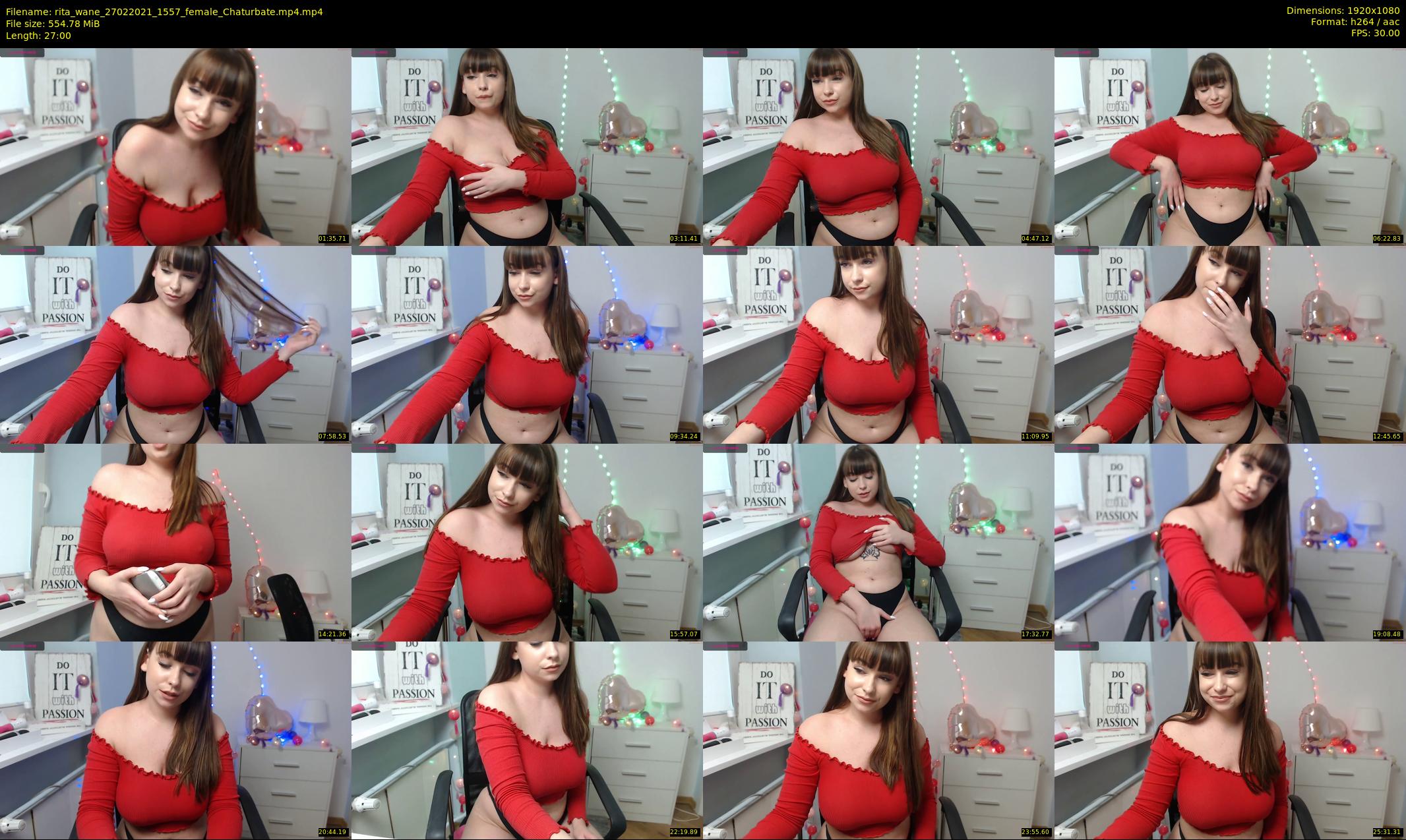 rita_wane — 27 minute Chaturbate female cam show recording, 1080p, Feb 27, 2021