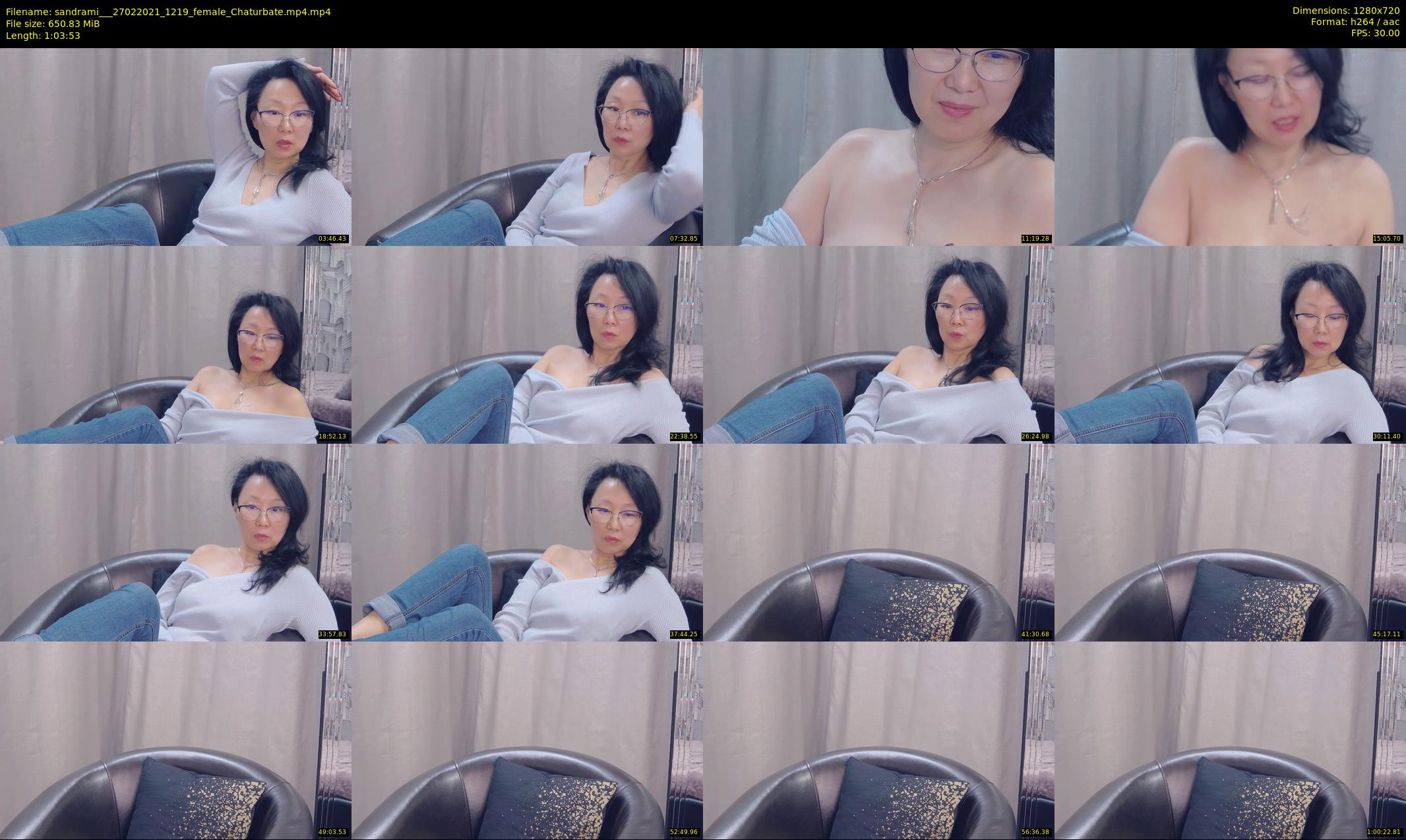 sandrami__ — 64 minute Chaturbate female cam show recording, 720p, Feb 27, 2021