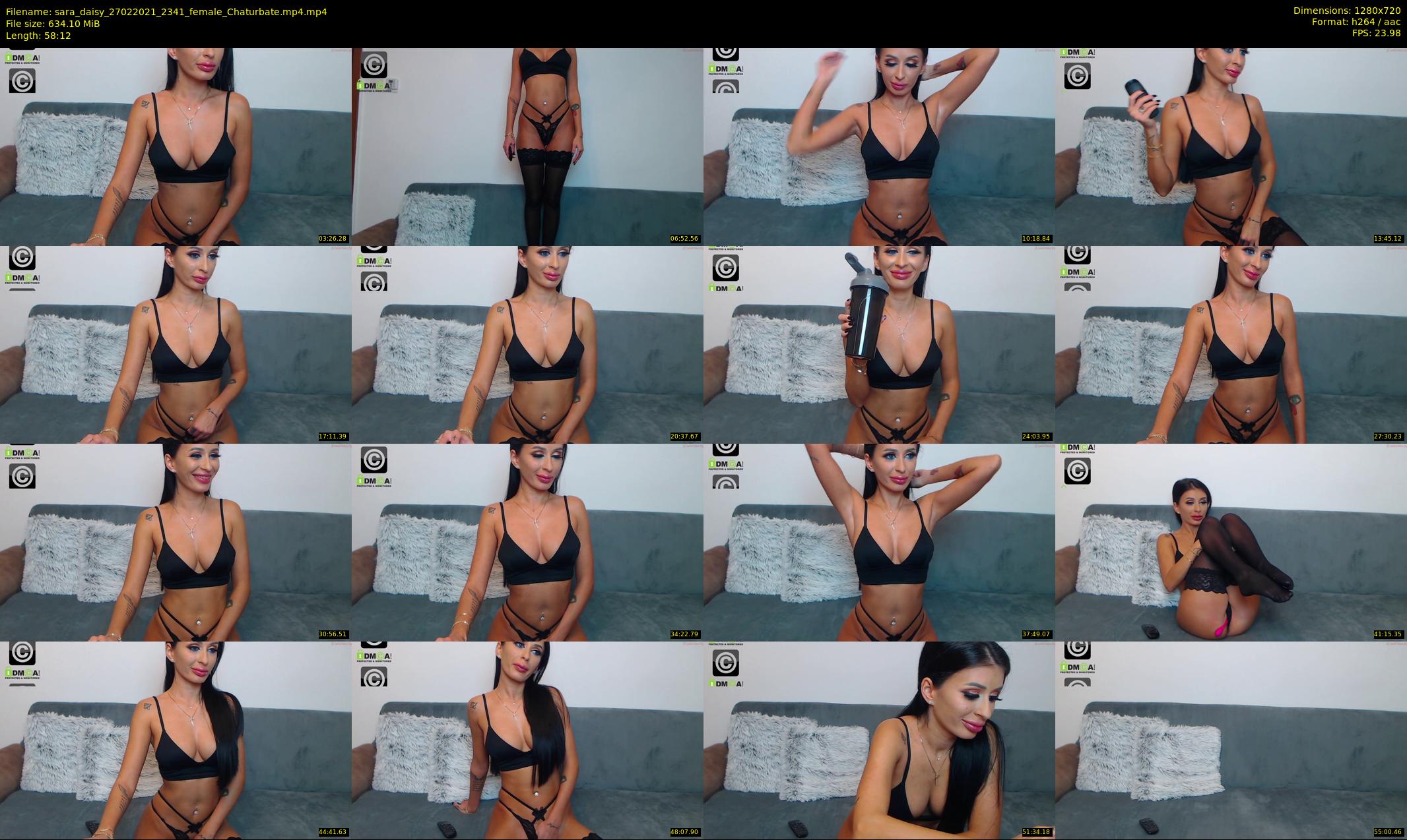 sara_daisy — 59 minute Chaturbate female cam show recording, 720p, Feb 27, 2021