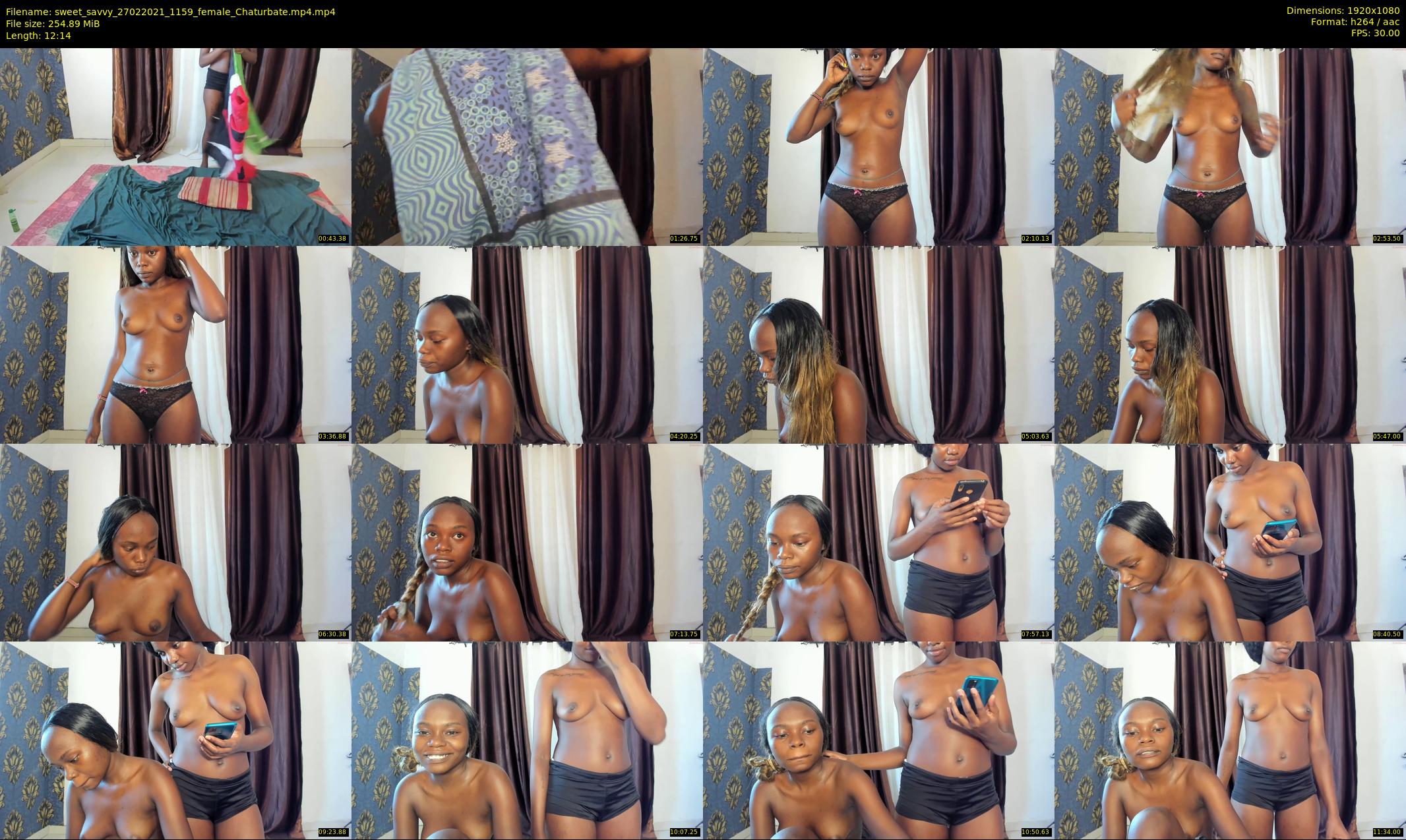 sweet_savvy — 13 minute Chaturbate female cam show recording, 1080p, Feb 27, 2021