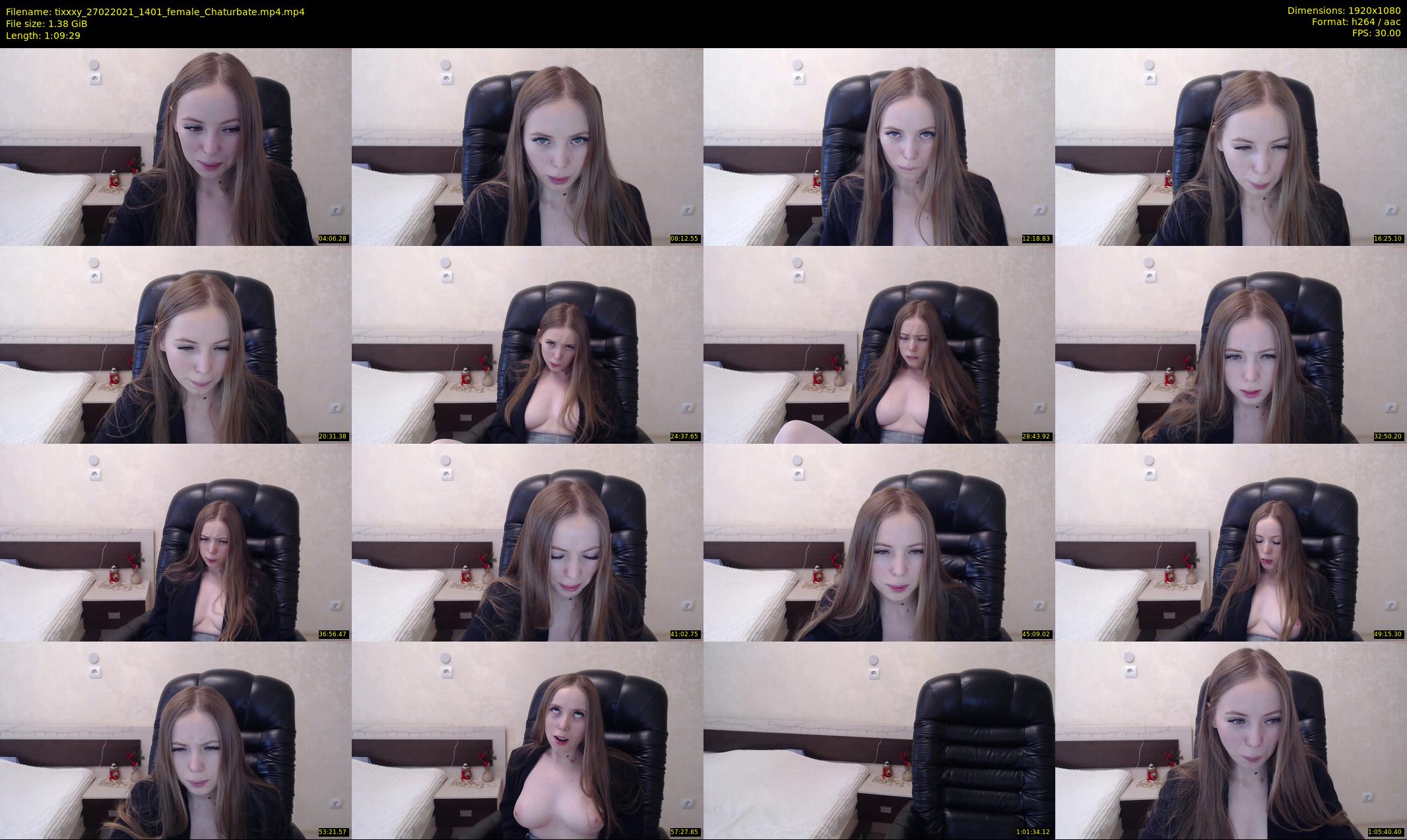 tixxxy — 70 minute Chaturbate female cam show recording, 1080p, Feb 27, 2021