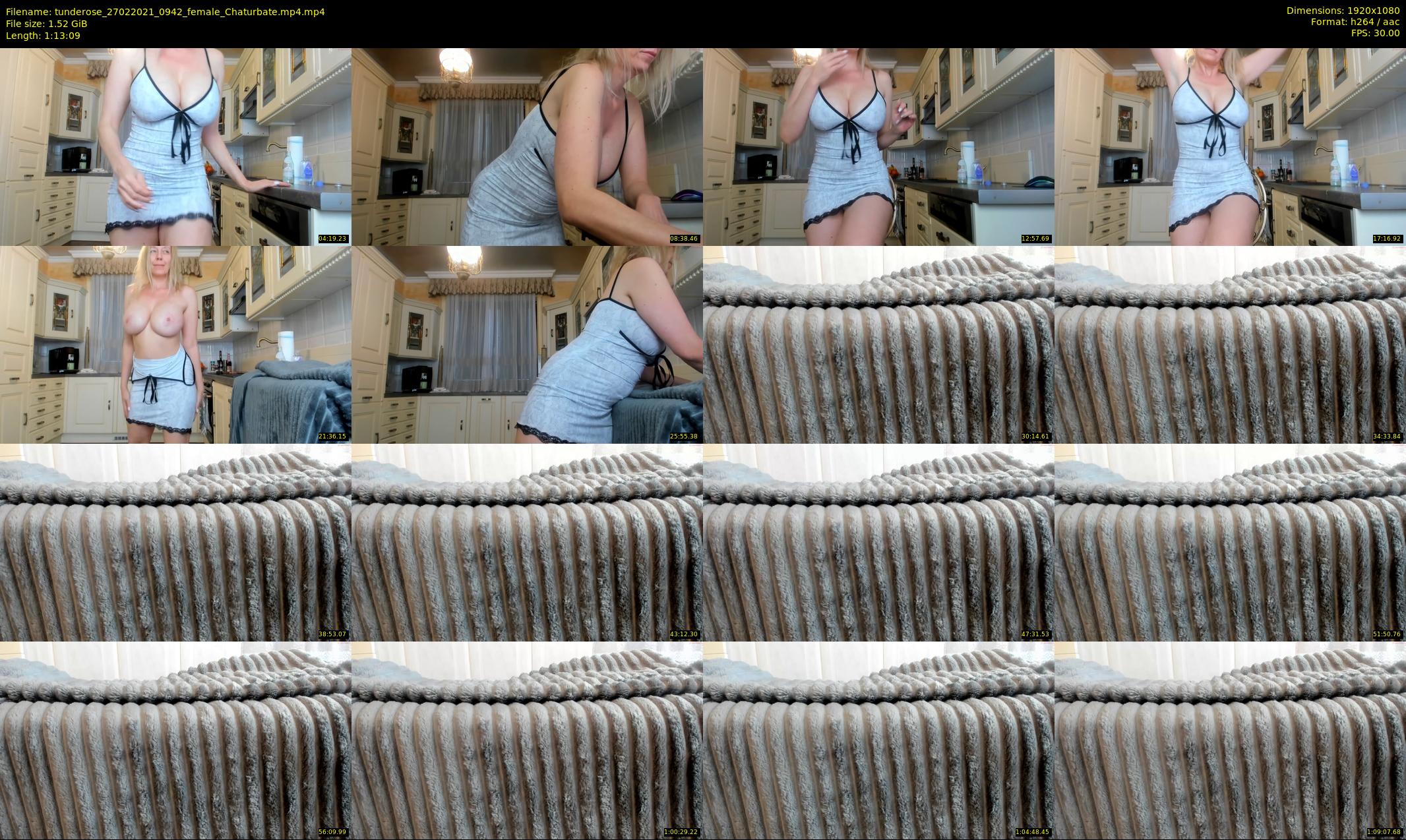 tunderose — 74 minute Chaturbate female cam show recording, 1080p, Feb 27, 2021