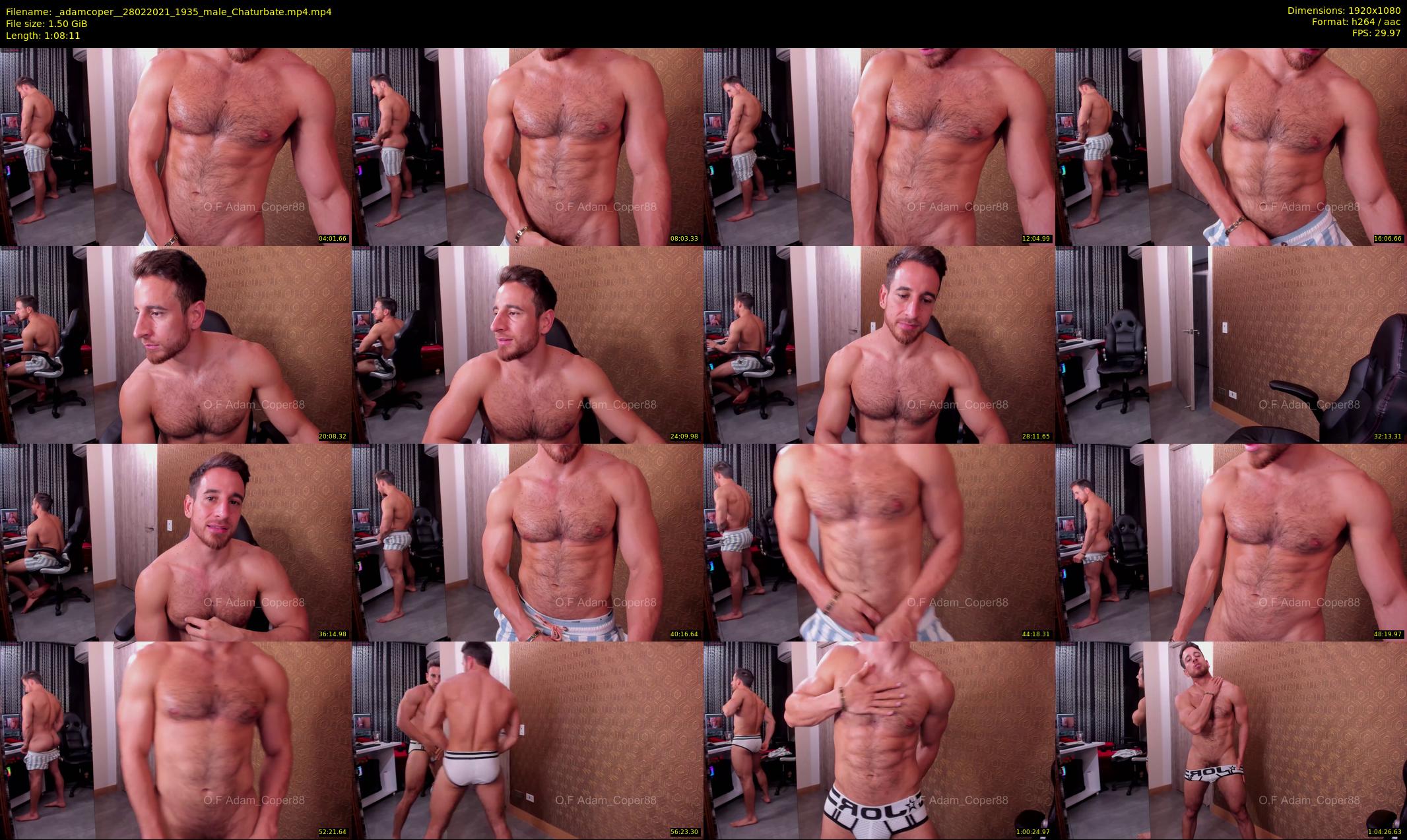 _adamcoper_ — 69 minute Chaturbate male cam show recording, 1080p, Feb 28, 2021