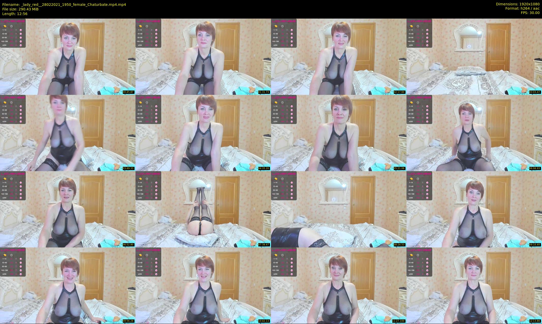 _lady_red_ — 13 minute Chaturbate female cam show recording, 1080p, Feb 28, 2021
