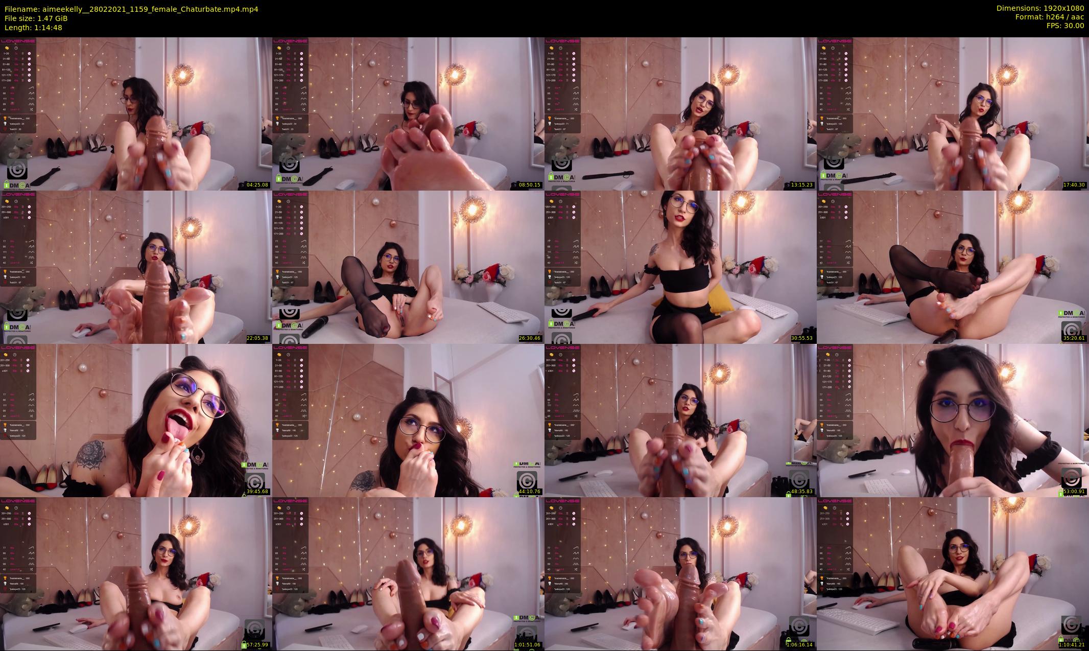 aimeekelly_ — 75 minute Chaturbate female cam show recording, 1080p, Feb 28, 2021