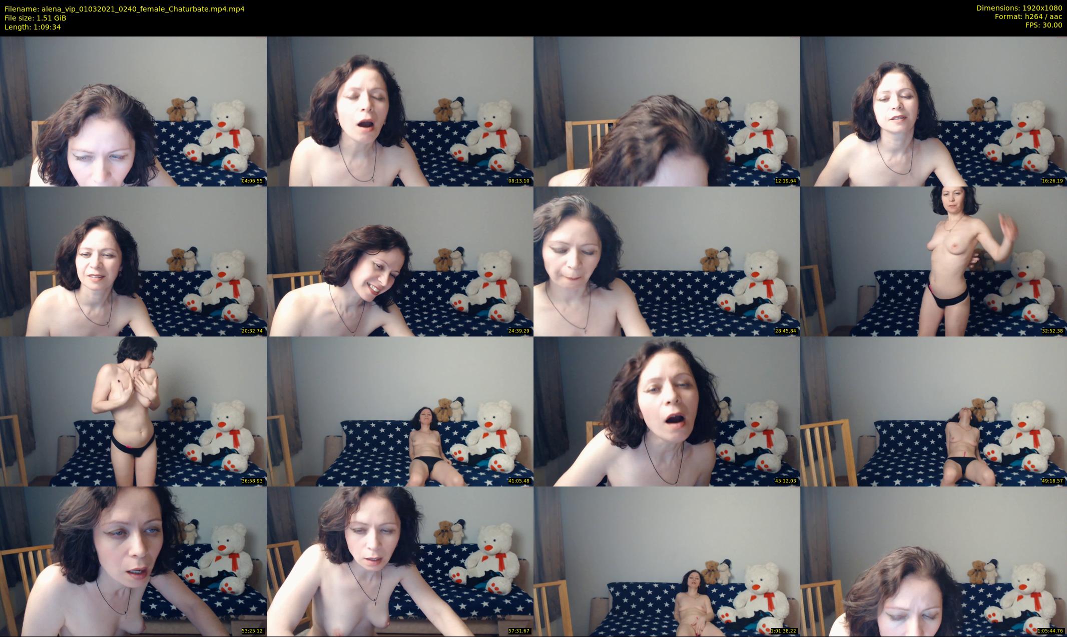 alena_vip — 70 minute Chaturbate female cam show recording, 1080p, Mar 1, 2021