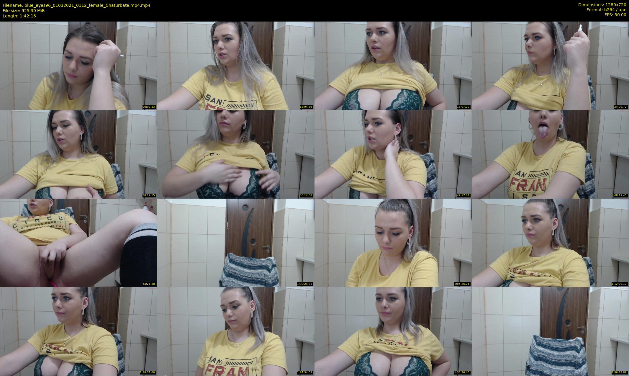 blue_eyes96 — 103 minute Chaturbate female cam show recording, 720p, Mar 1, 2021