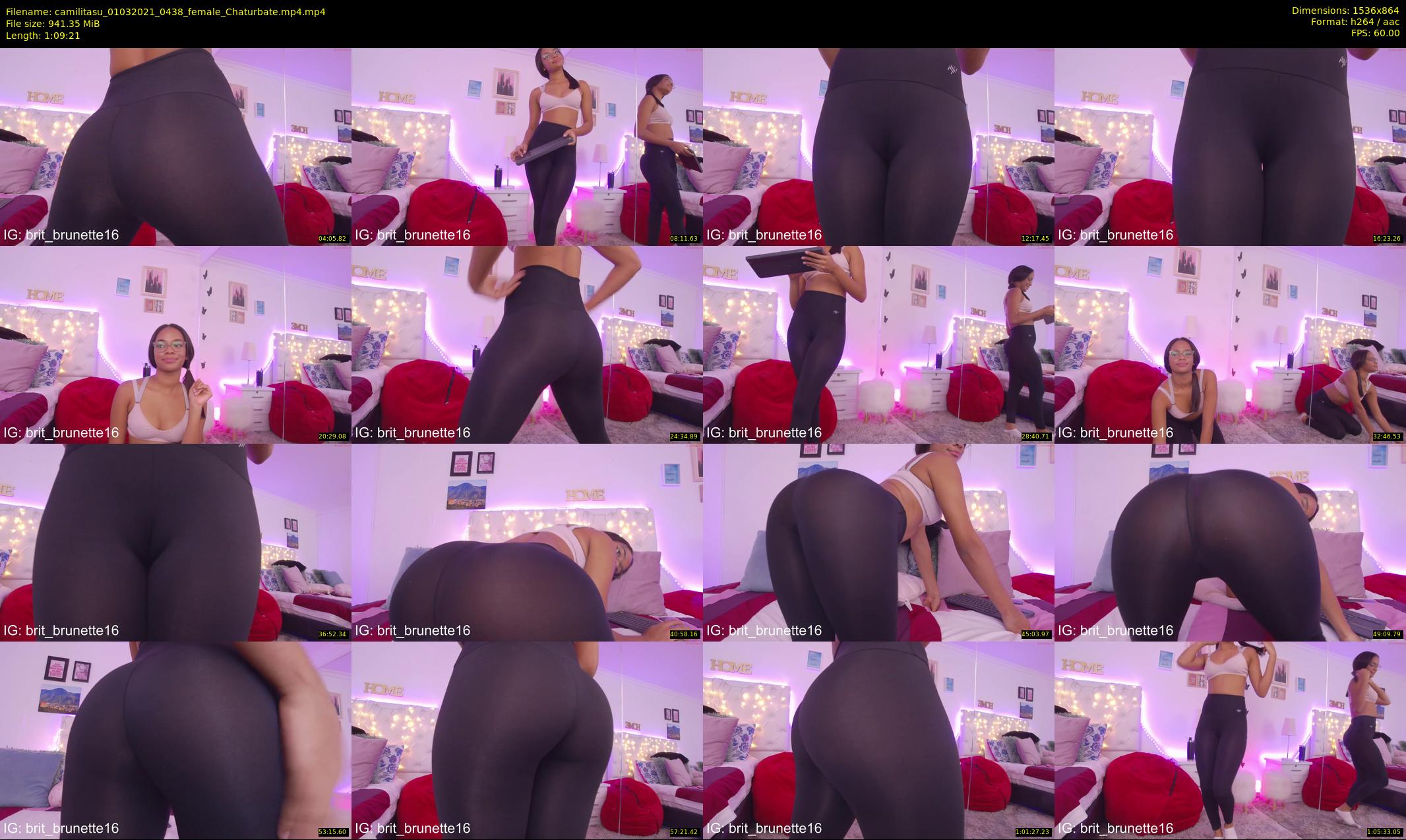 camilitasu — 70 minute Chaturbate female cam show recording, 720p, Mar 1, 2021