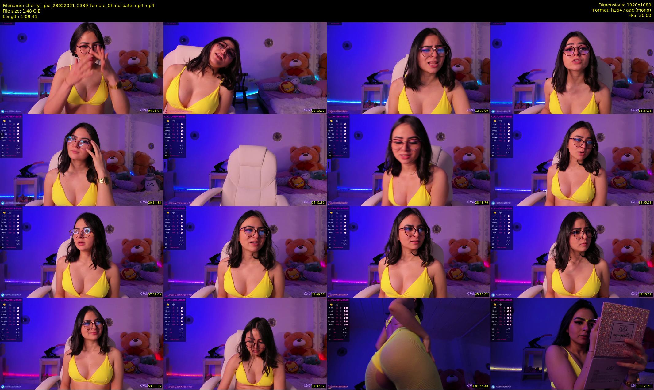 cherry__pie — 70 minute Chaturbate female cam show recording, 1080p, Feb 28, 2021