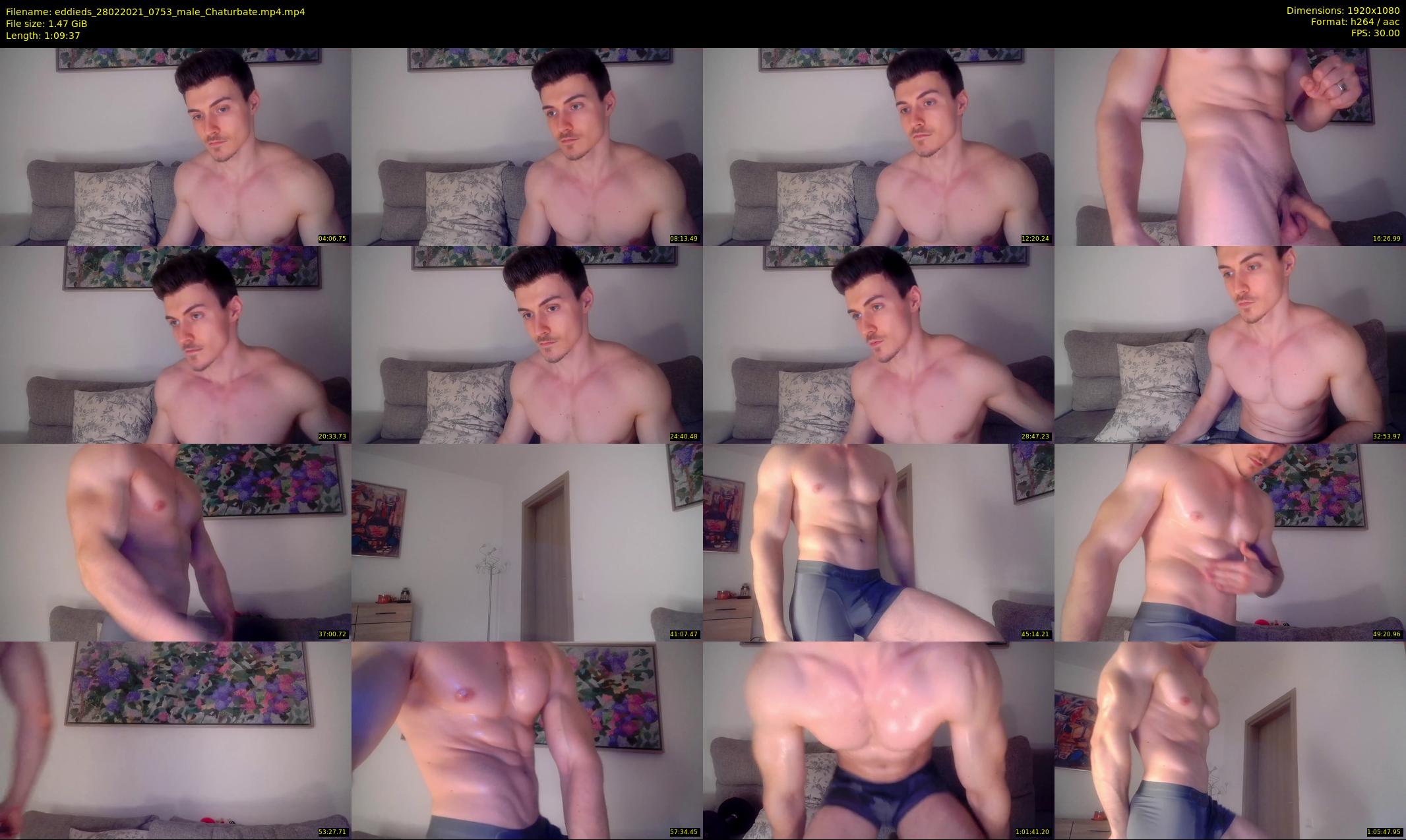 eddieds — 70 minute Chaturbate male cam show recording, 1080p, Feb 28, 2021