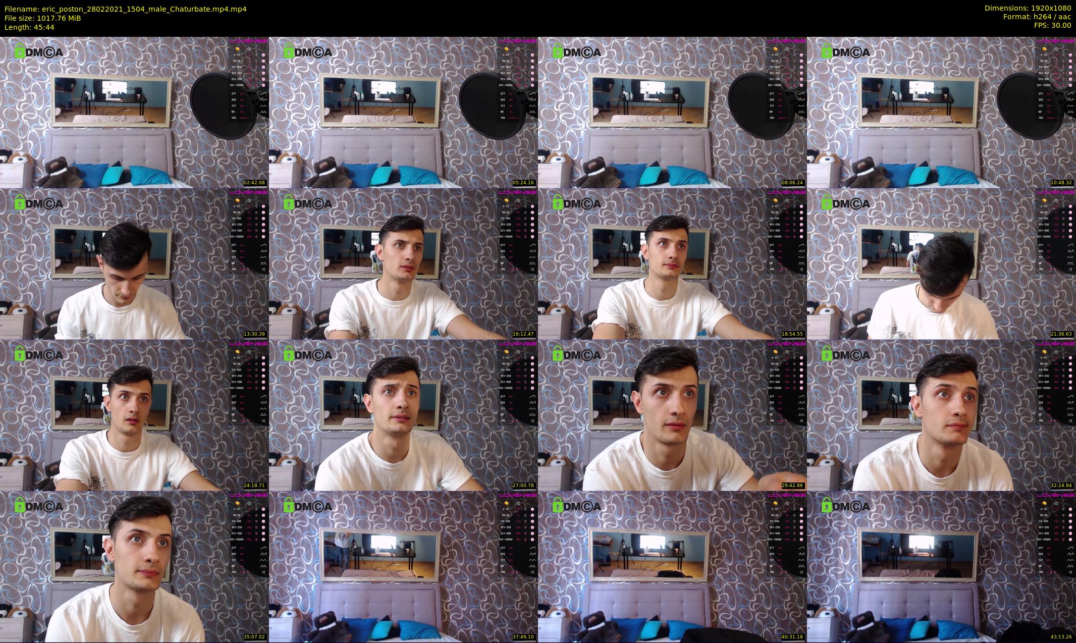 eric_poston — 46 minute Chaturbate male cam show recording, 1080p, Feb 28, 2021