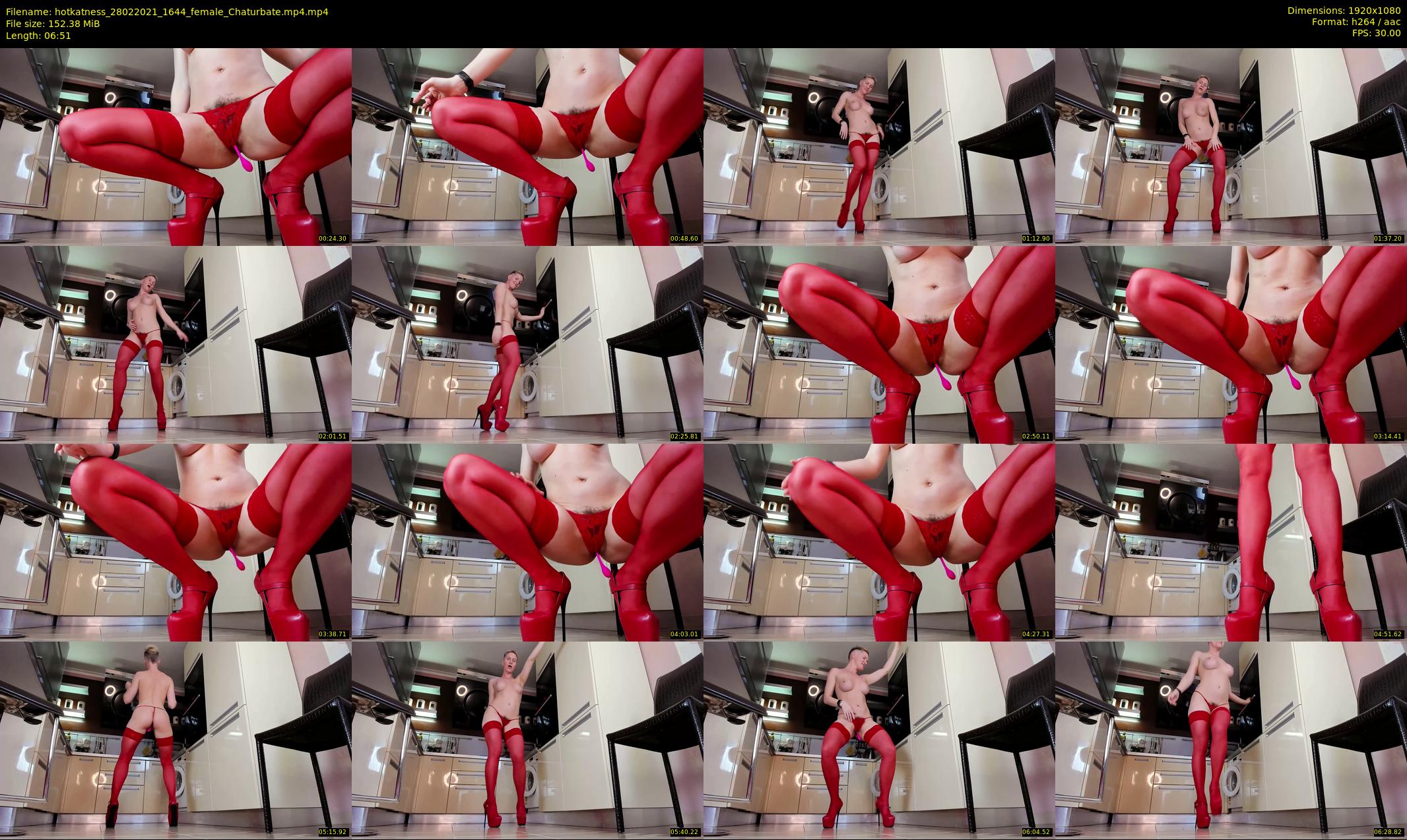hotkatness — 7 minute Chaturbate female cam show recording, 1080p, Feb 28, 2021