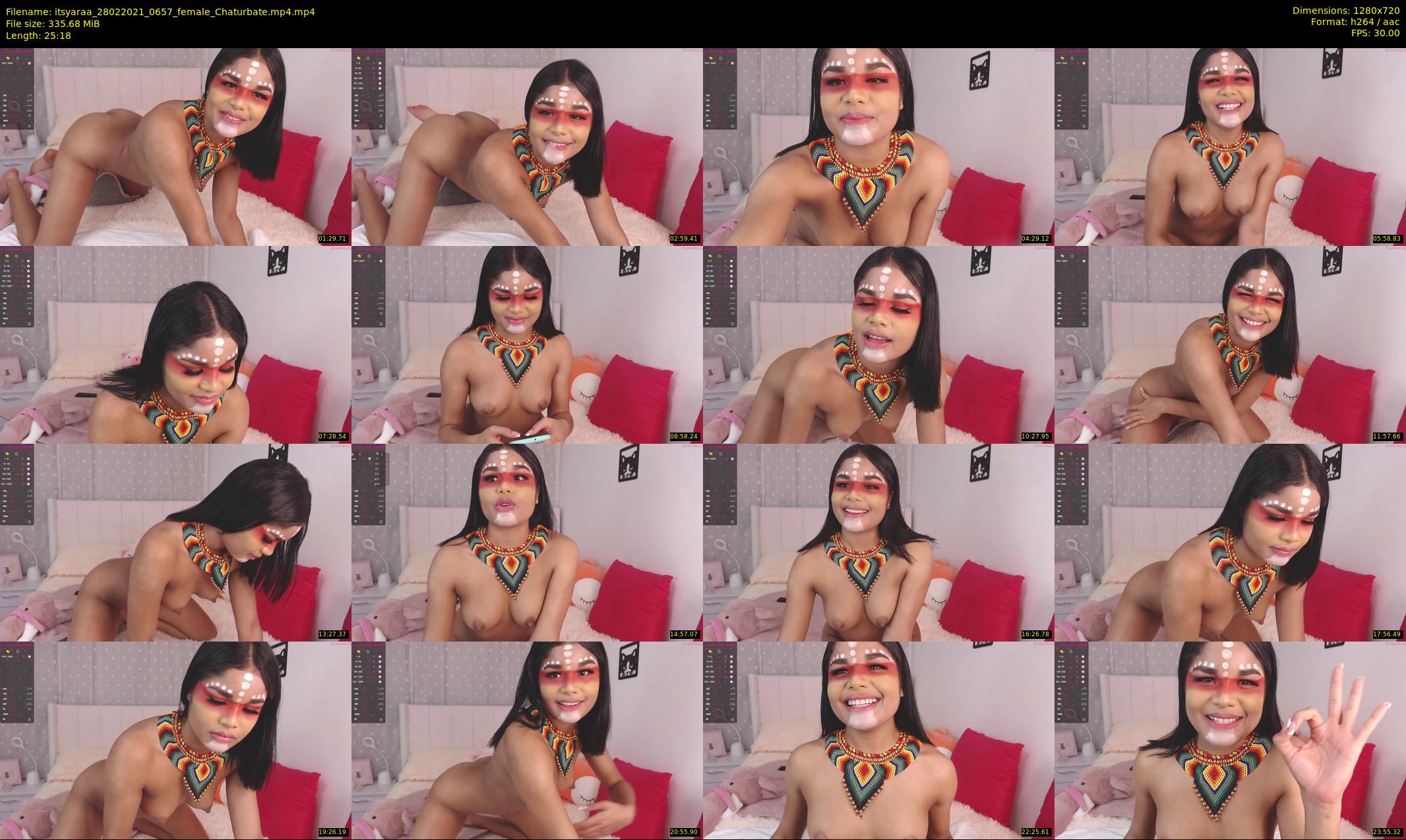 itsyaraa — 26 minute Chaturbate female cam show recording, 720p, Feb 28, 2021