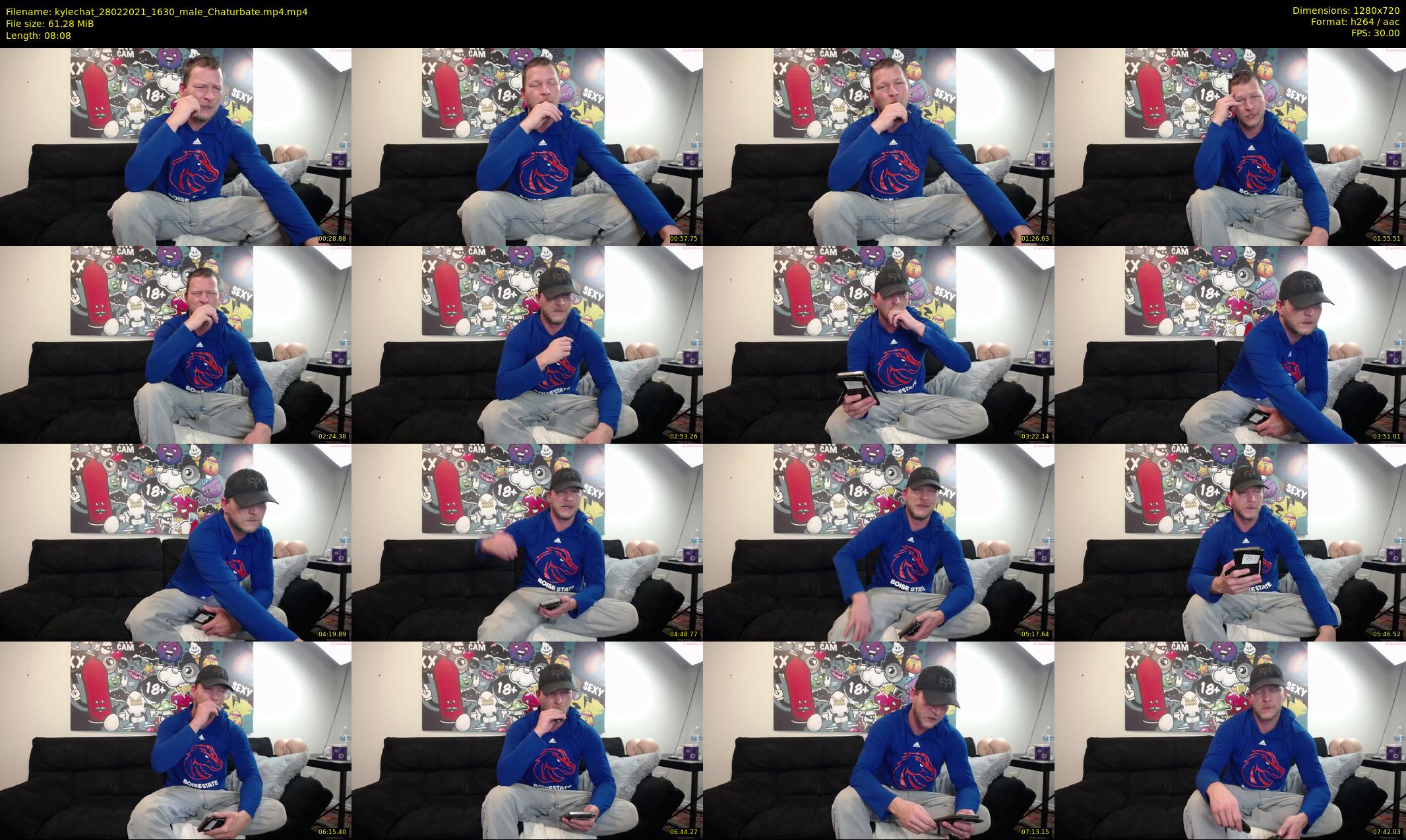 kylechat — 9 minute Chaturbate male cam show recording, 720p, Feb 28, 2021