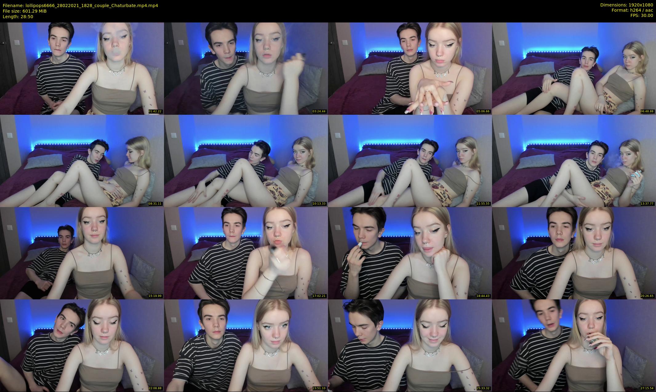 lollipops6666 — 29 minute Chaturbate couple cam show recording, 1080p, Feb 28, 2021