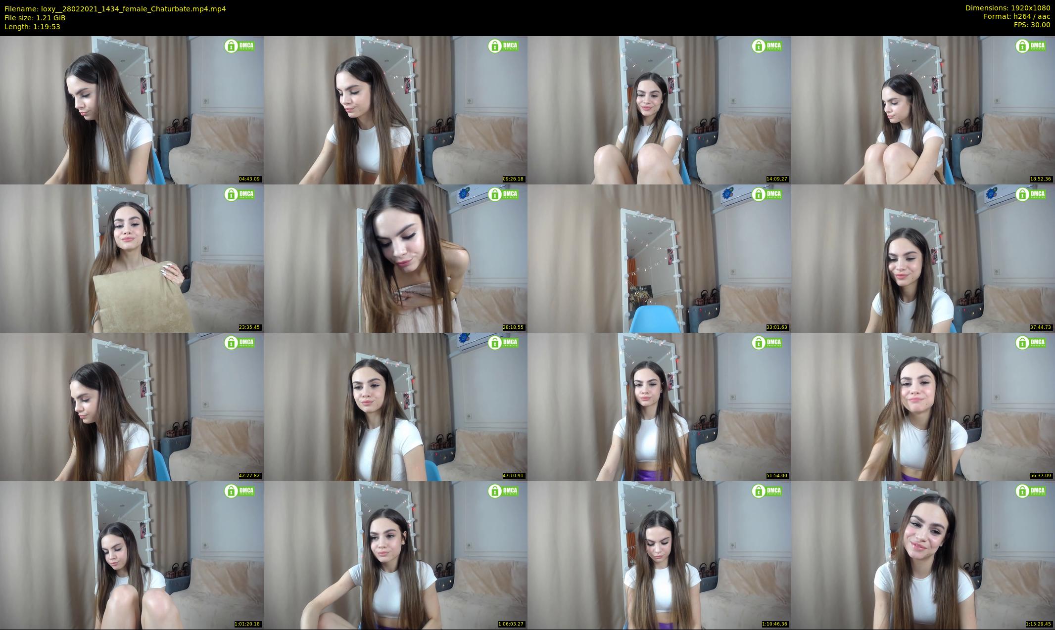 loxy_ — 80 minute Chaturbate female cam show recording, 1080p, Feb 28, 2021