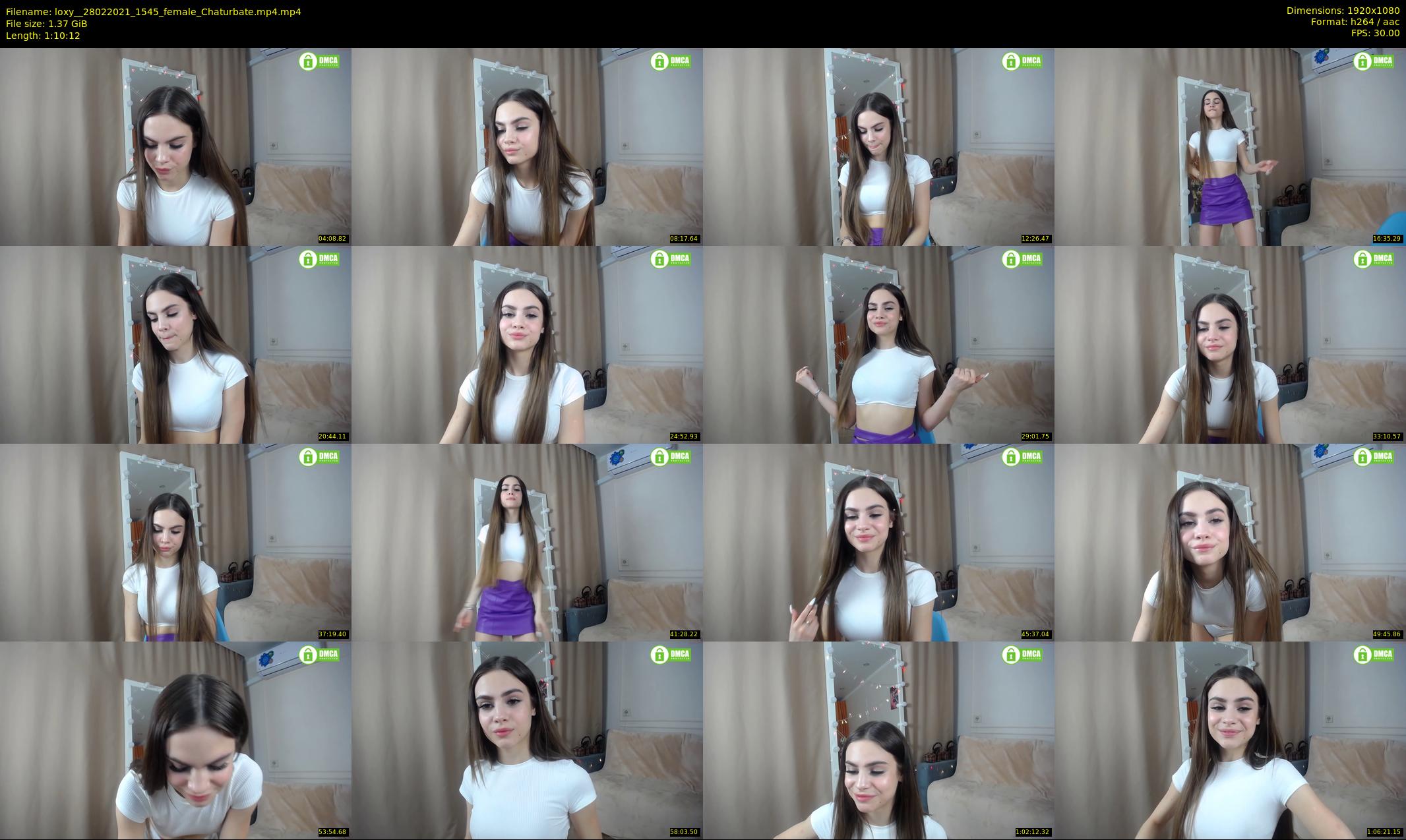 loxy_ — 71 minute Chaturbate female cam show recording, 1080p, Feb 28, 2021