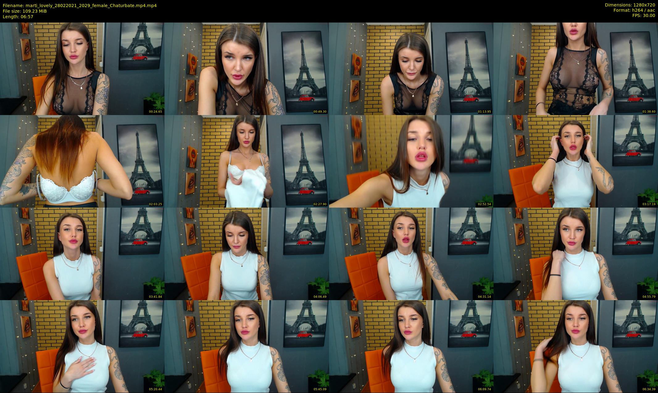 marti_lovely — 7 minute Chaturbate female cam show recording, 720p, Feb 28, 2021