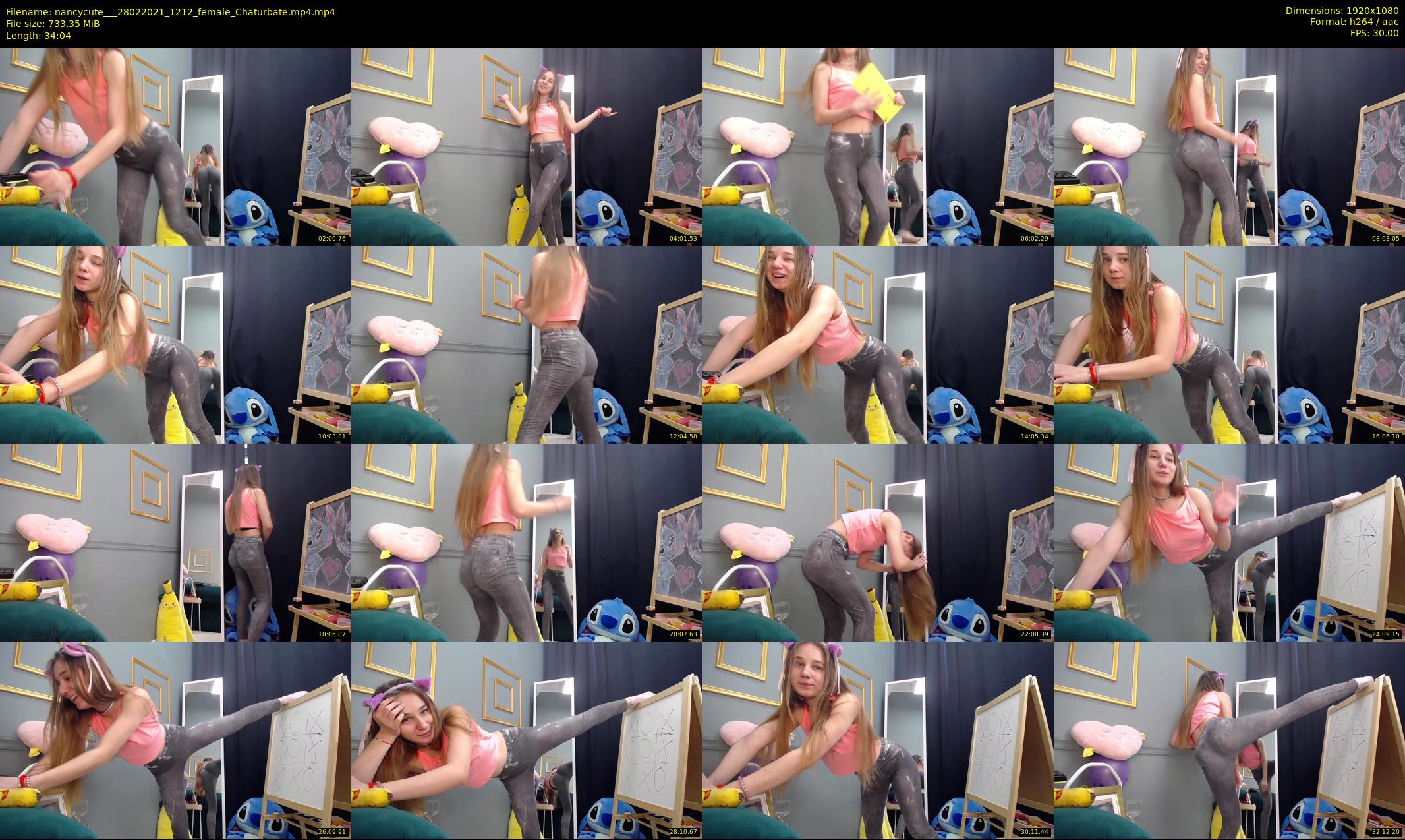 nancycute__ — 35 minute Chaturbate female cam show recording, 1080p, Feb 28, 2021