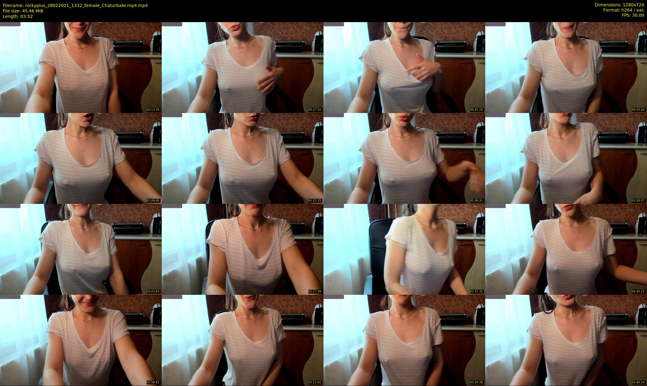 nickyplus — 4 minute Chaturbate couple cam show recording, 720p, Feb 28, 2021