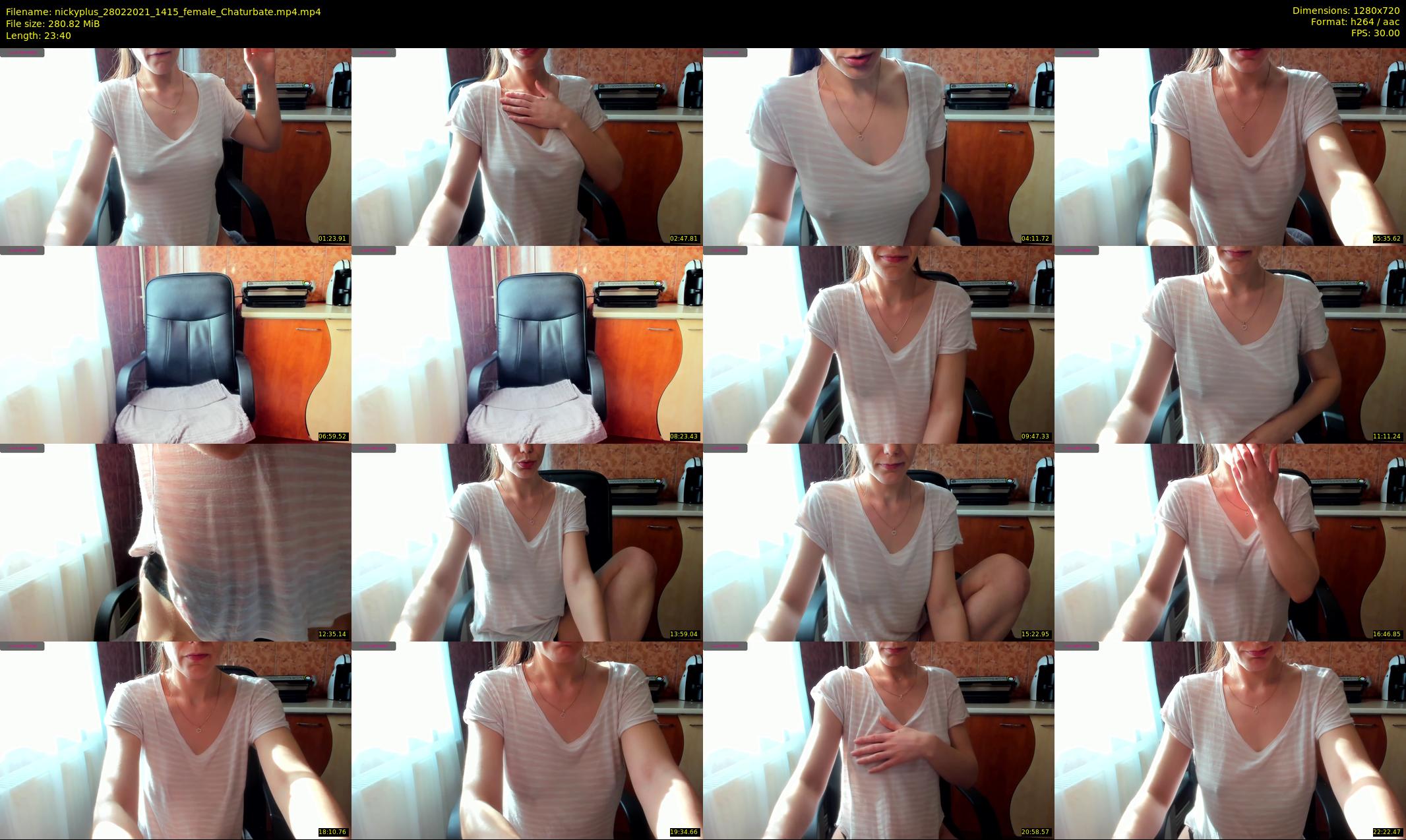nickyplus — 24 minute Chaturbate couple cam show recording, 720p, Feb 28, 2021
