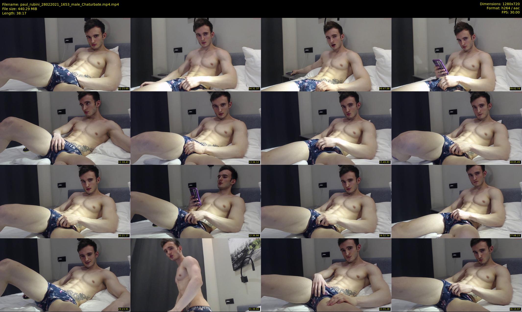paul_rubini — 39 minute Chaturbate male cam show recording, 720p, Feb 28, 2021