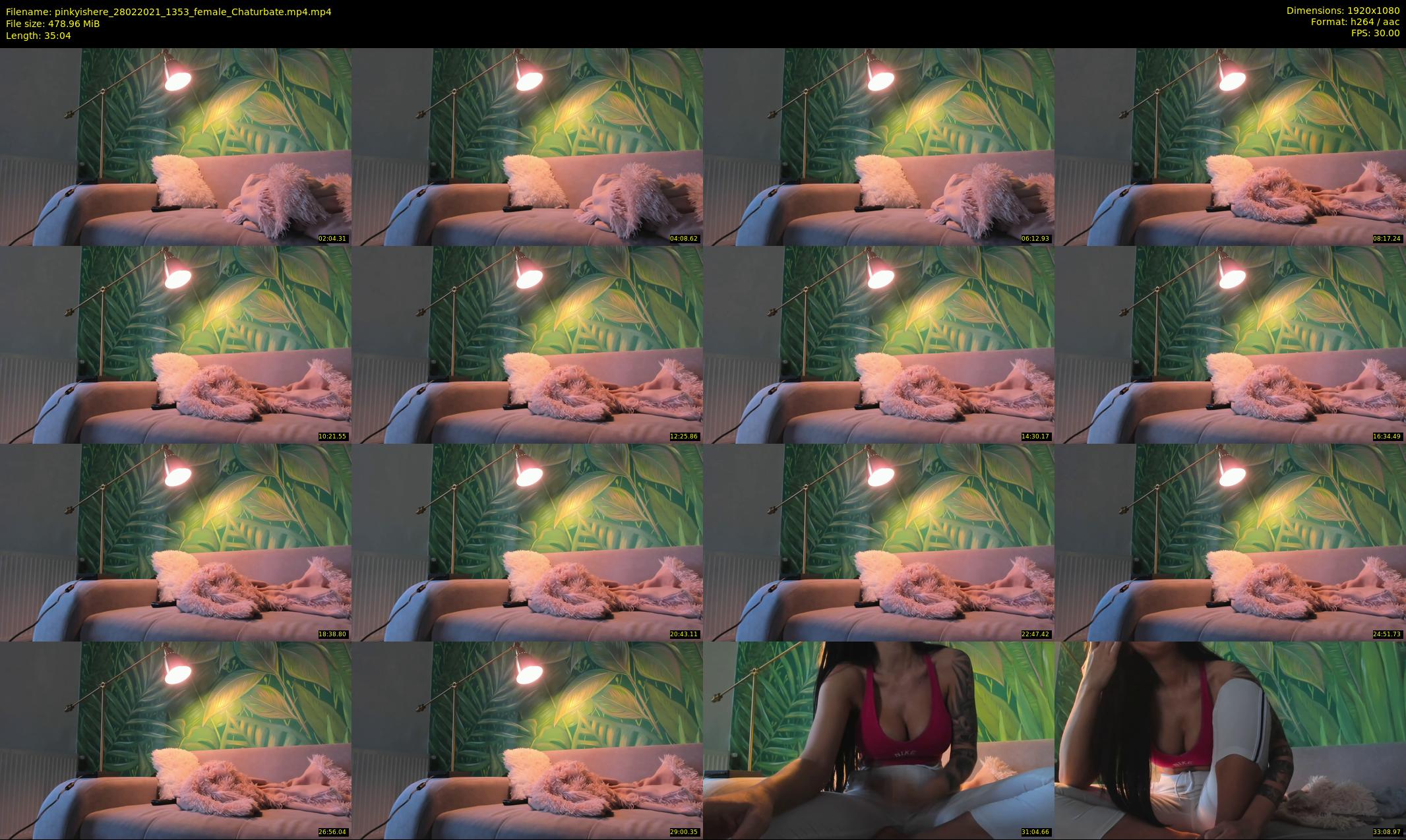 pinkyishere — 36 minute Chaturbate female cam show recording, 1080p, Feb 28, 2021