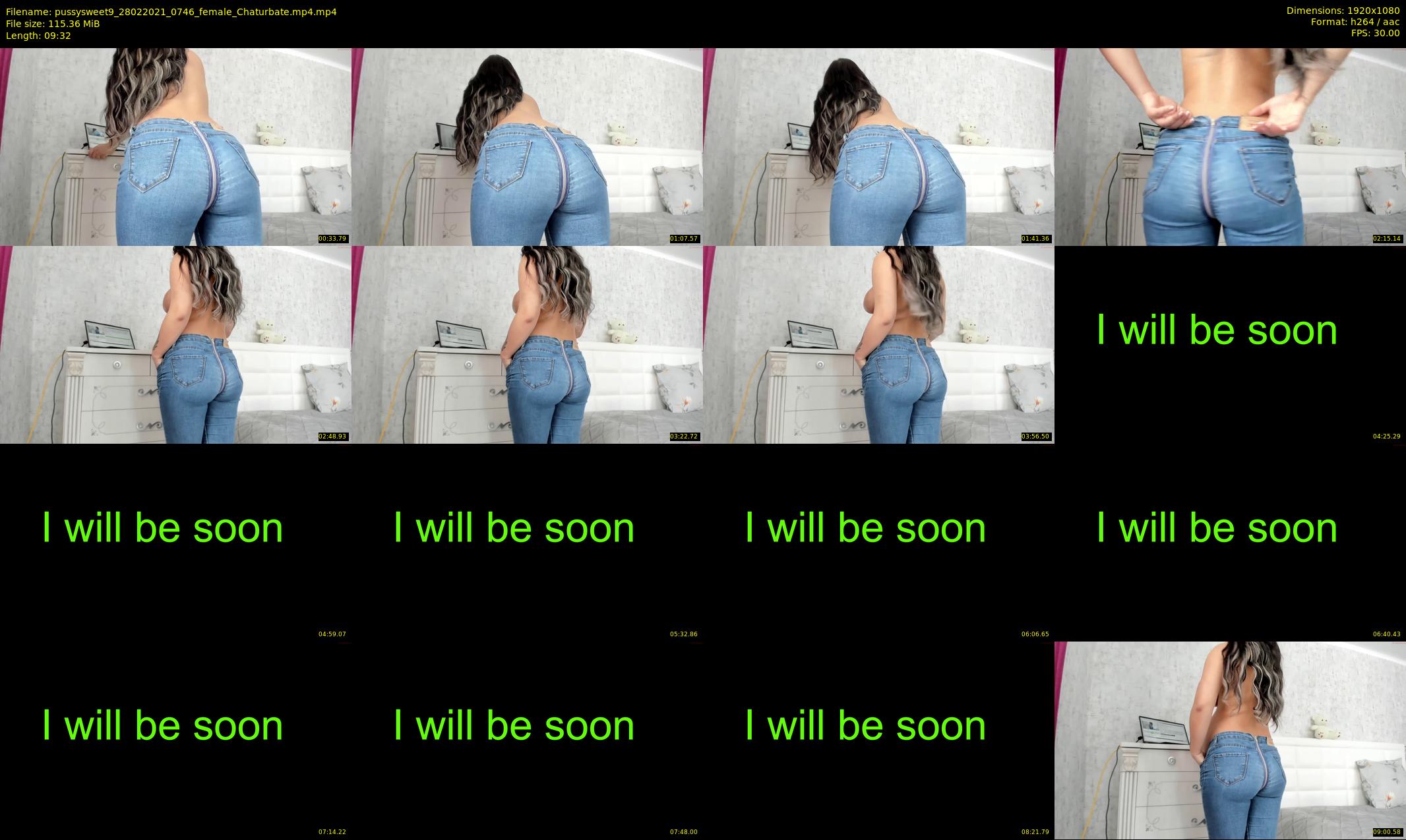 pussysweet9 — 10 minute Chaturbate female cam show recording, 1080p, Feb 28, 2021