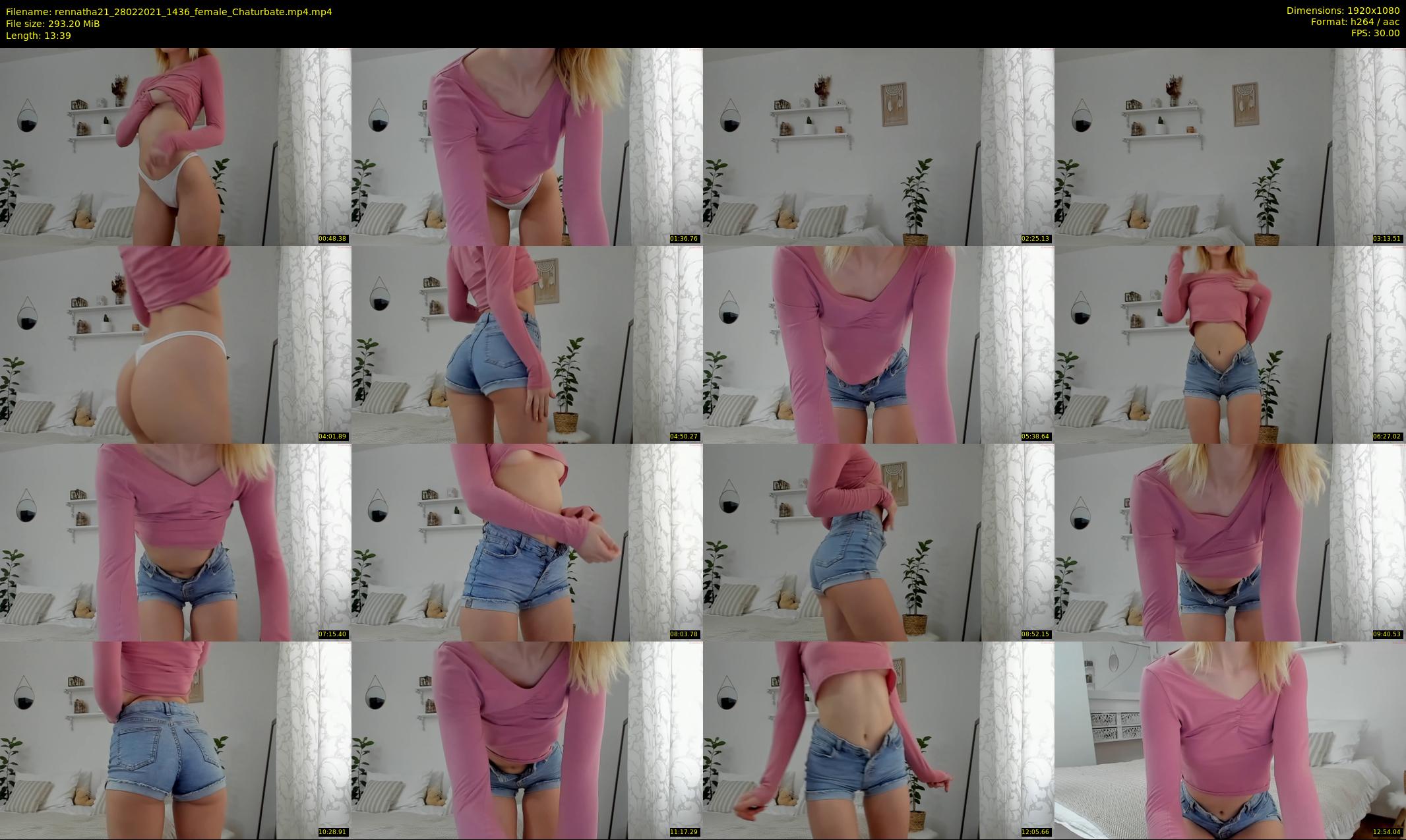 rennatha21 — 14 minute Chaturbate female cam show recording, 1080p, Feb 28, 2021
