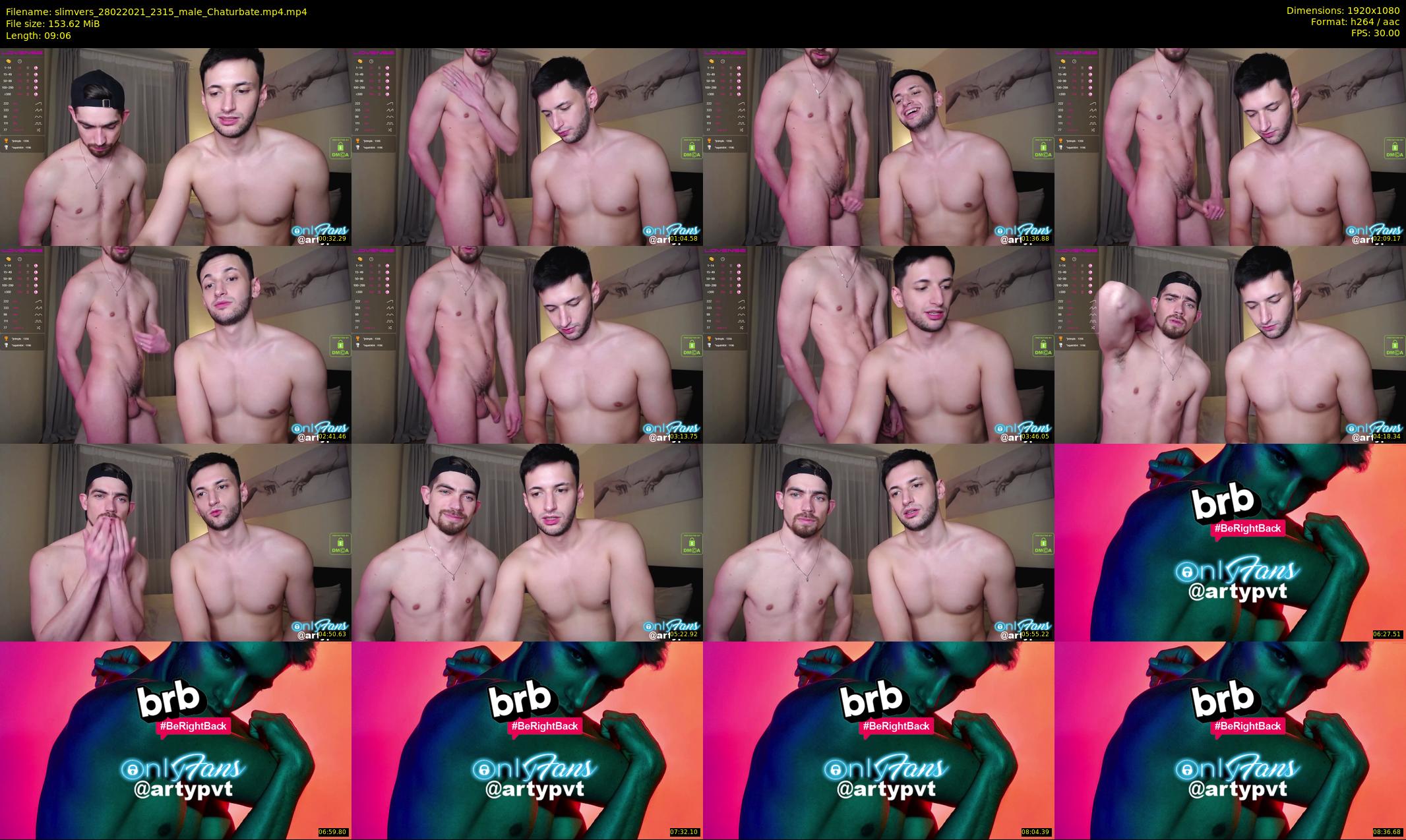 slimvers — 10 minute Chaturbate male cam show recording, 1080p, Feb 28, 2021