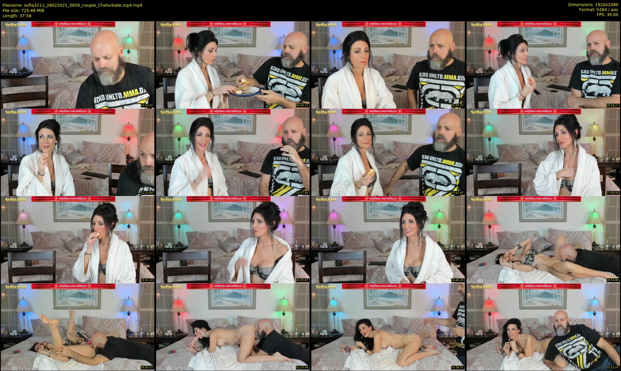 sofia3211 — 38 minute Chaturbate couple cam show recording, 1080p, Feb 28, 2021