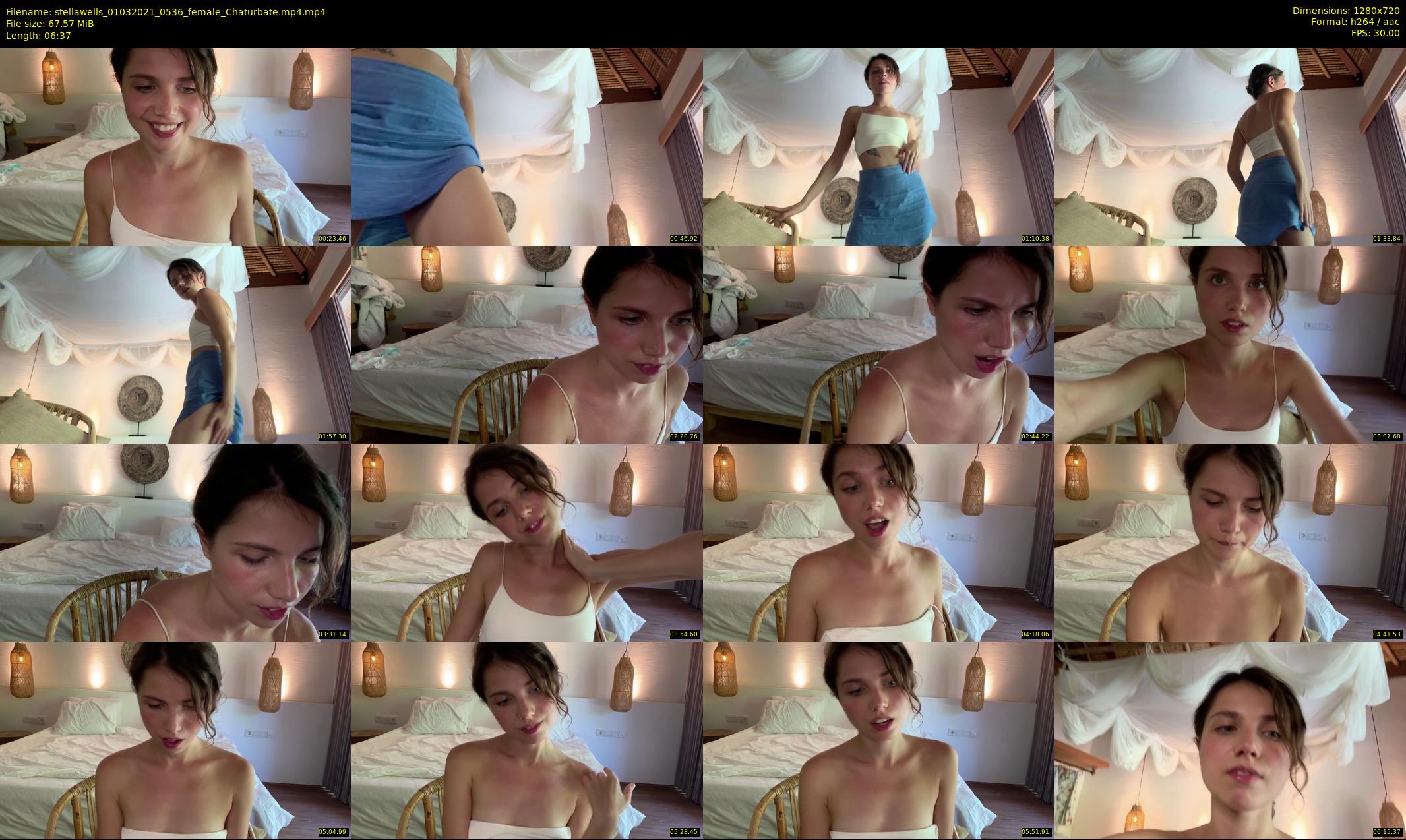 stellawells — 7 minute Chaturbate female cam show recording, 720p, Mar 1, 2021