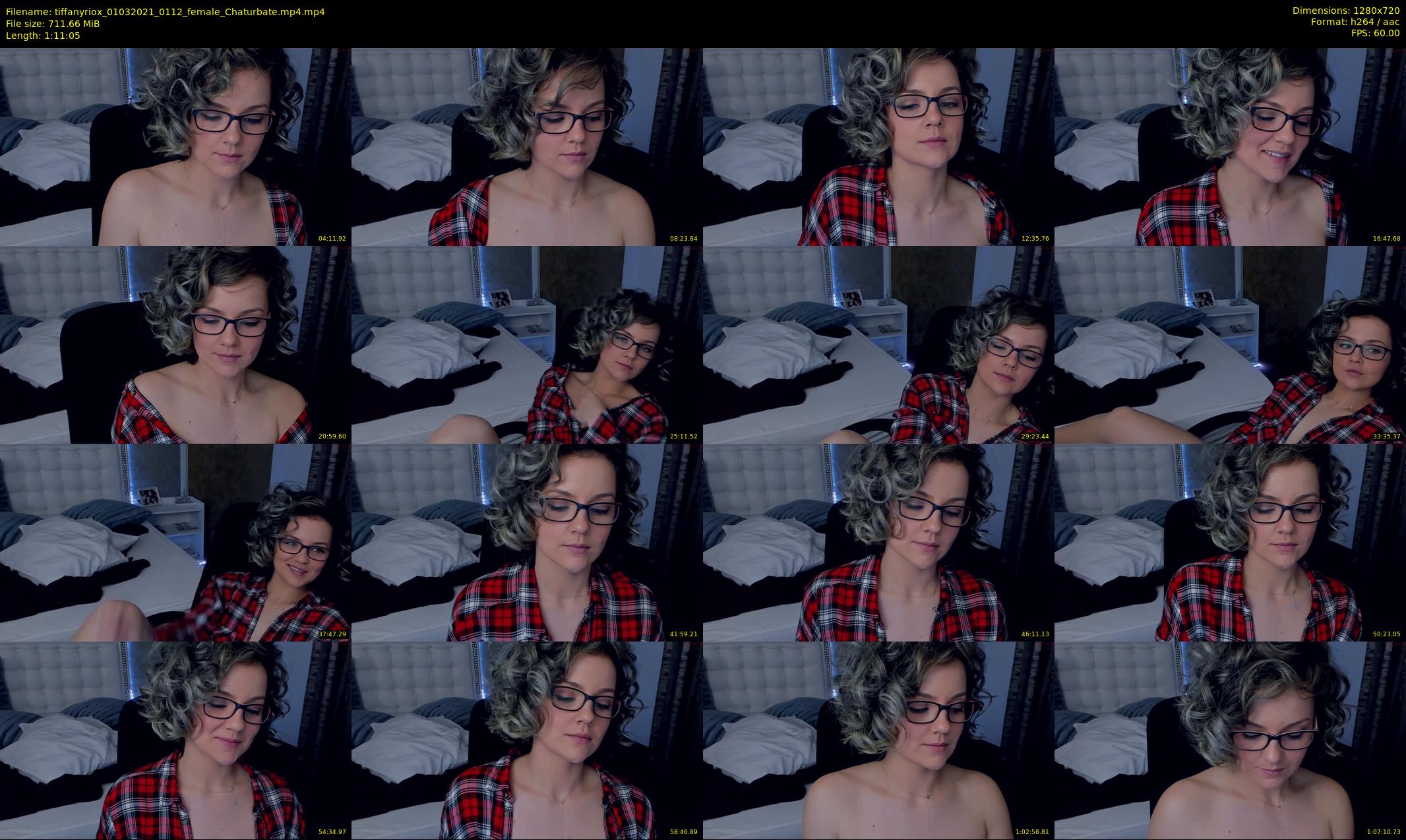 tiffanyriox — 72 minute Chaturbate female cam show recording, 720p, Mar 1, 2021