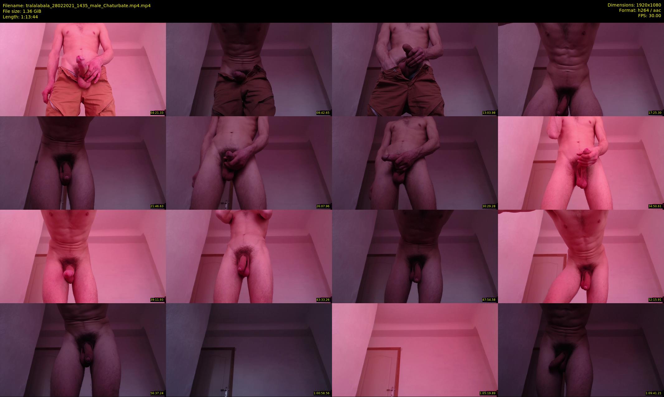 tralalabala — 74 minute Chaturbate male cam show recording, 1080p, Feb 28, 2021