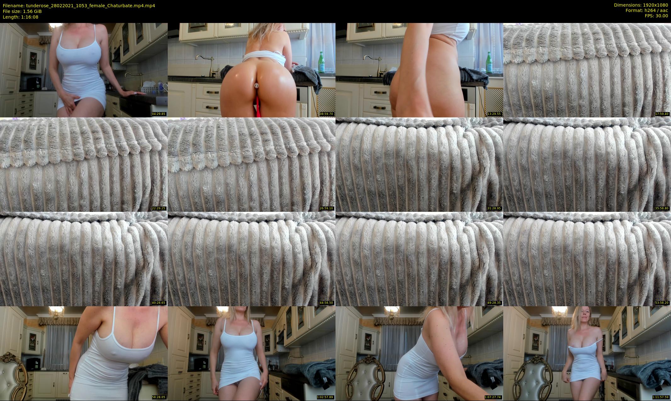 tunderose — 77 minute Chaturbate female cam show recording, 1080p, Feb 28, 2021