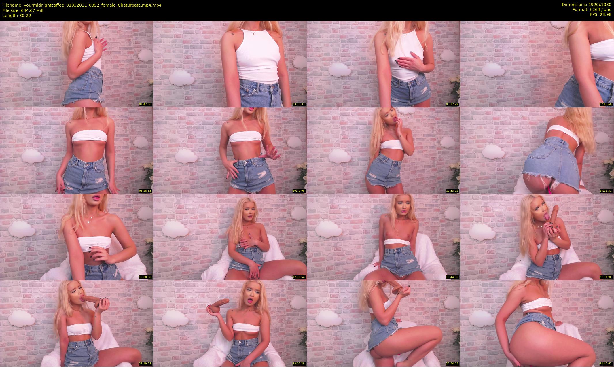yourmidnightcoffee — 31 minute Chaturbate female cam show recording, 1080p, Mar 1, 2021