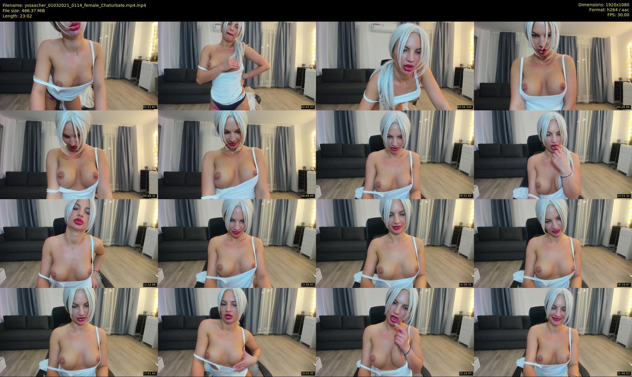 yssaacher — 24 minute Chaturbate female cam show recording, 1080p, Mar 1, 2021