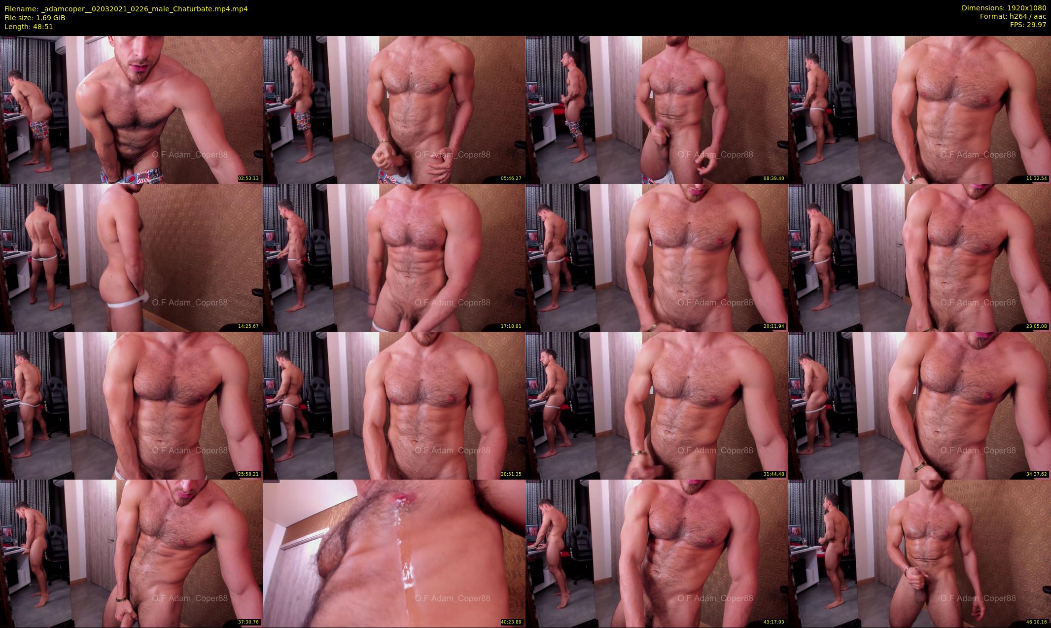 _adamcoper_ — 49 minute Chaturbate male cam show recording, 1080p, Mar 2, 2021